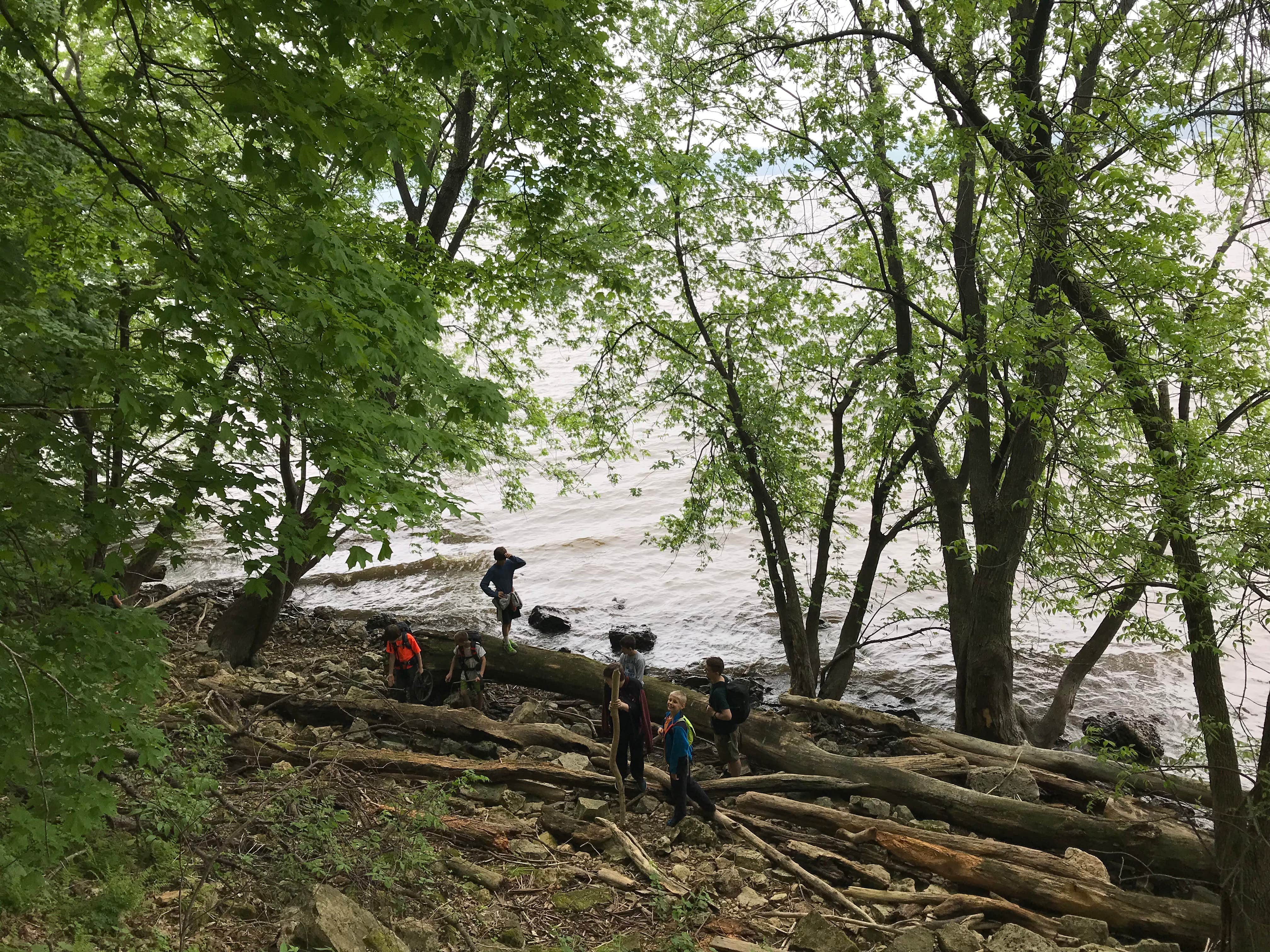 Camper-submitted photo at Frontenac State Park Campground near Alma, WI