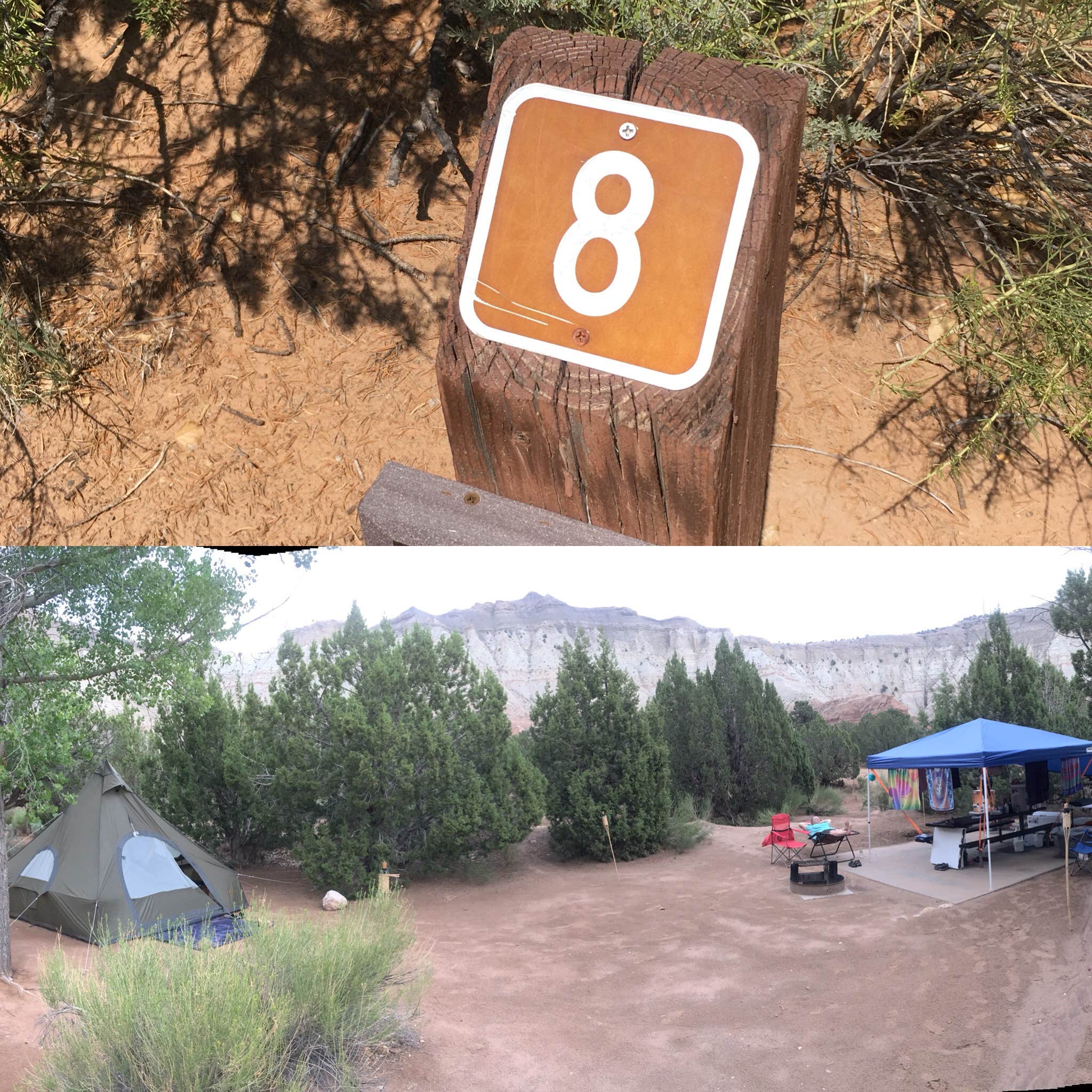 Camping near Henrieville Creek - Grand Staircase Nat Mon: Arch Campground — Kodachrome Basin State Park, Henrieville, Utah