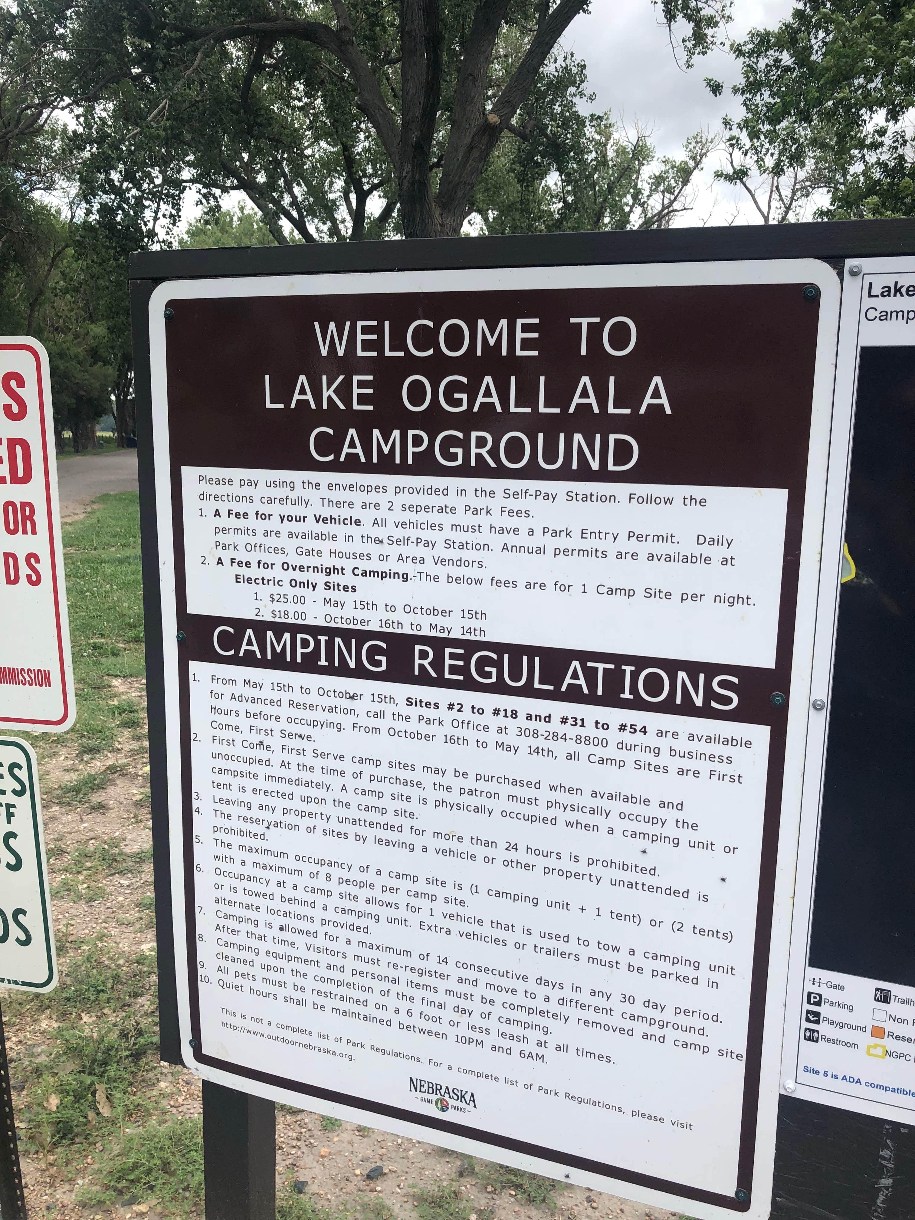 Camper submitted image from Lake Ogallala State Recreation Area Campground - 3