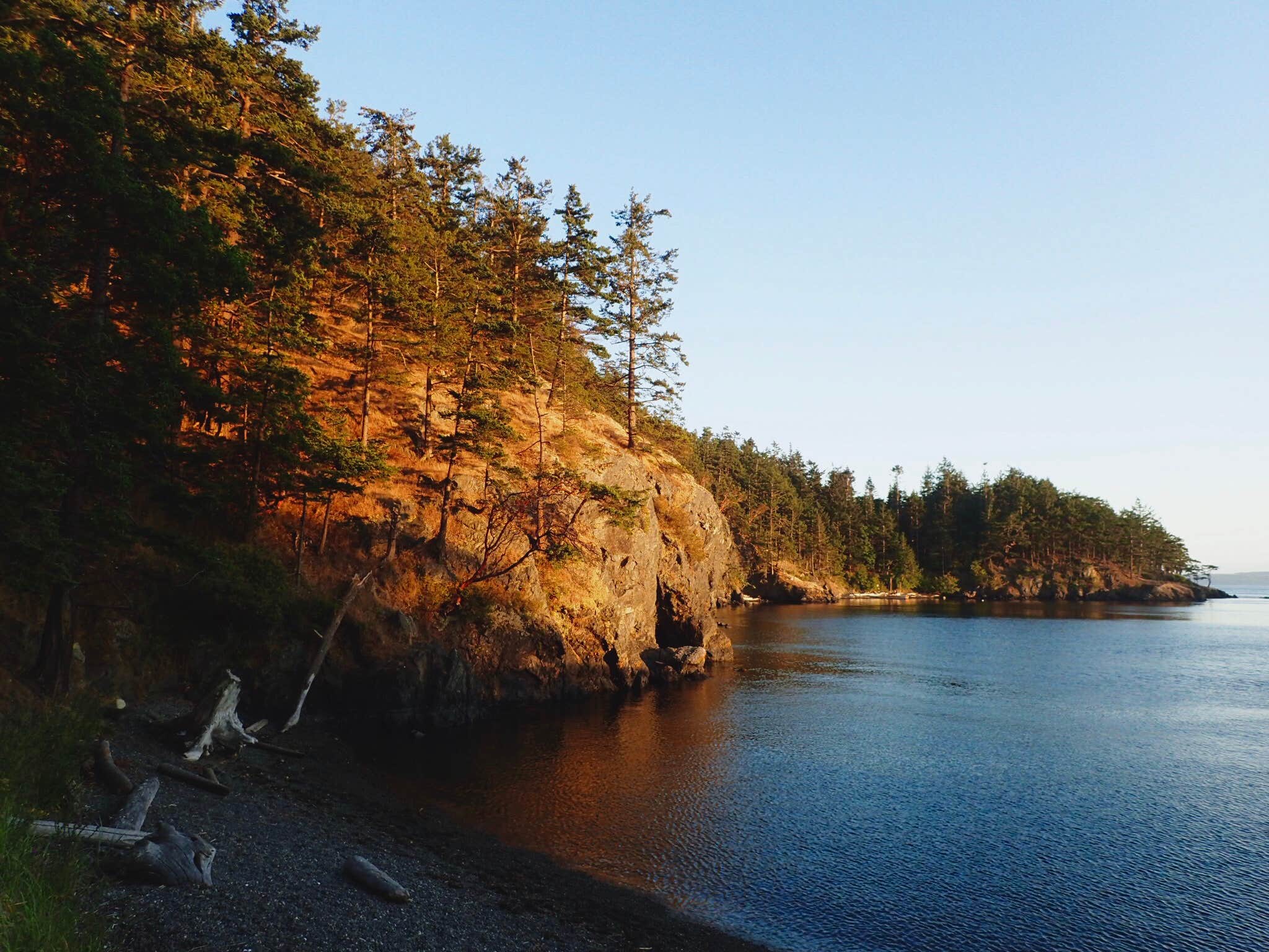Camper-submitted photo at James Island Marine State Park Campground near Anacortes, WA