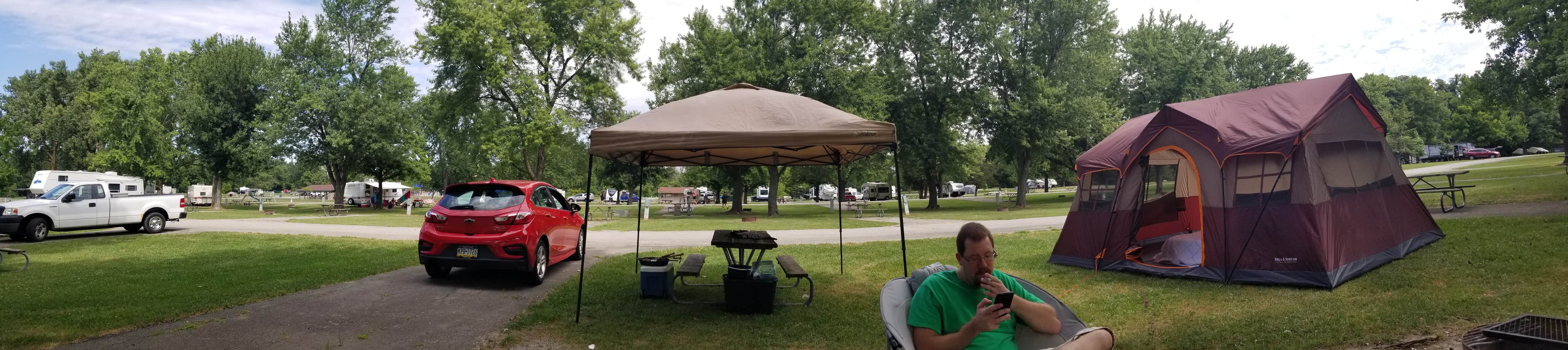 Camper-submitted photo at Grand Lake St. Marys State Park — Grand Lake St Marys State Park near Celina, OH