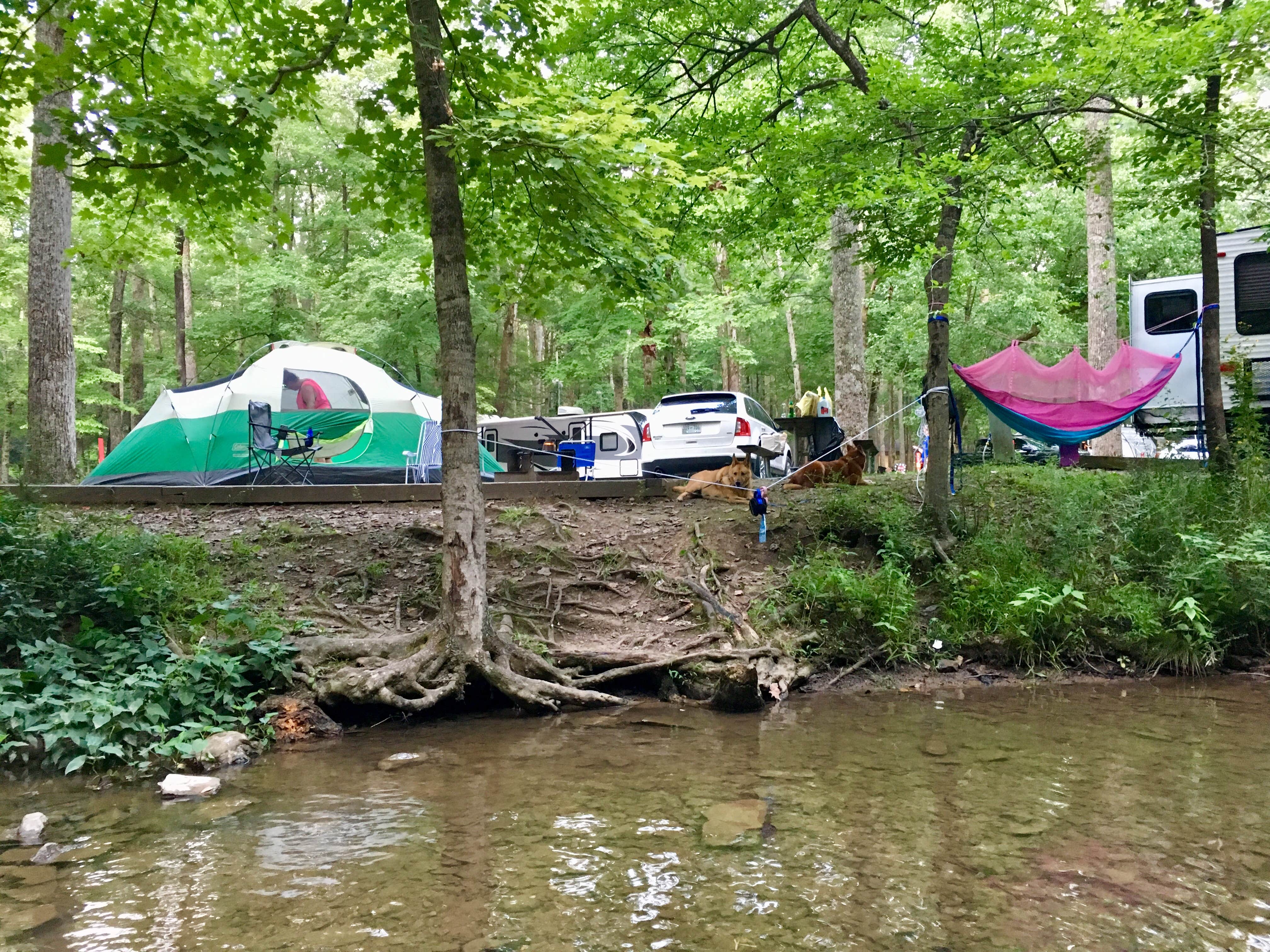 Rachael M.'s photo at Montgomery Bell State Park Campground near Williamsport, TN