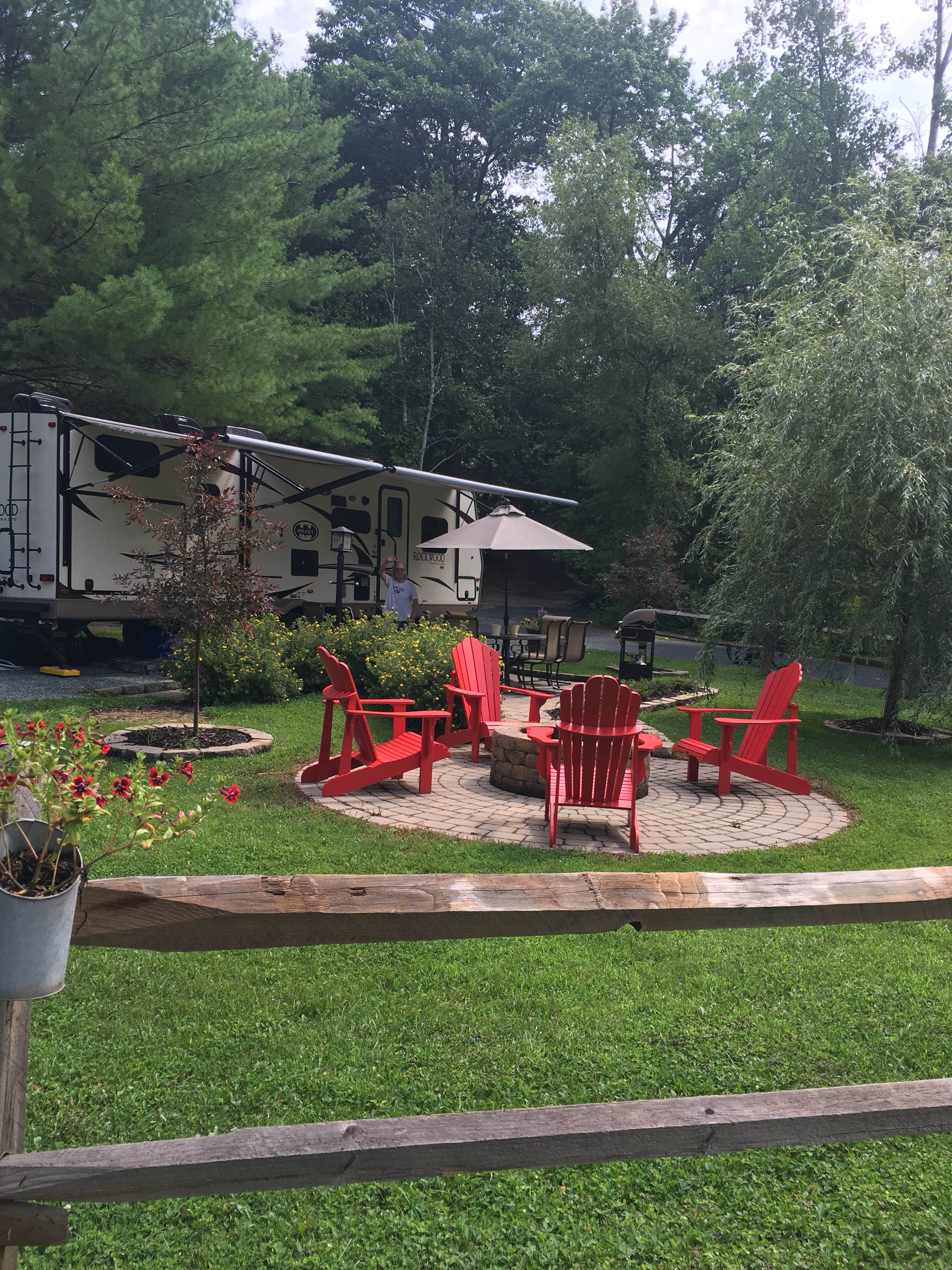 Camper-submitted photo at Quechee-Pine Valley KOA near Thetford, VT