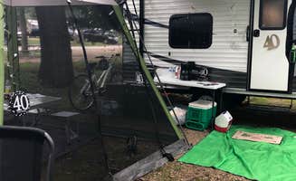 Melissa B.'s photo of rv camping at Green Lake Campground near Omro, WI