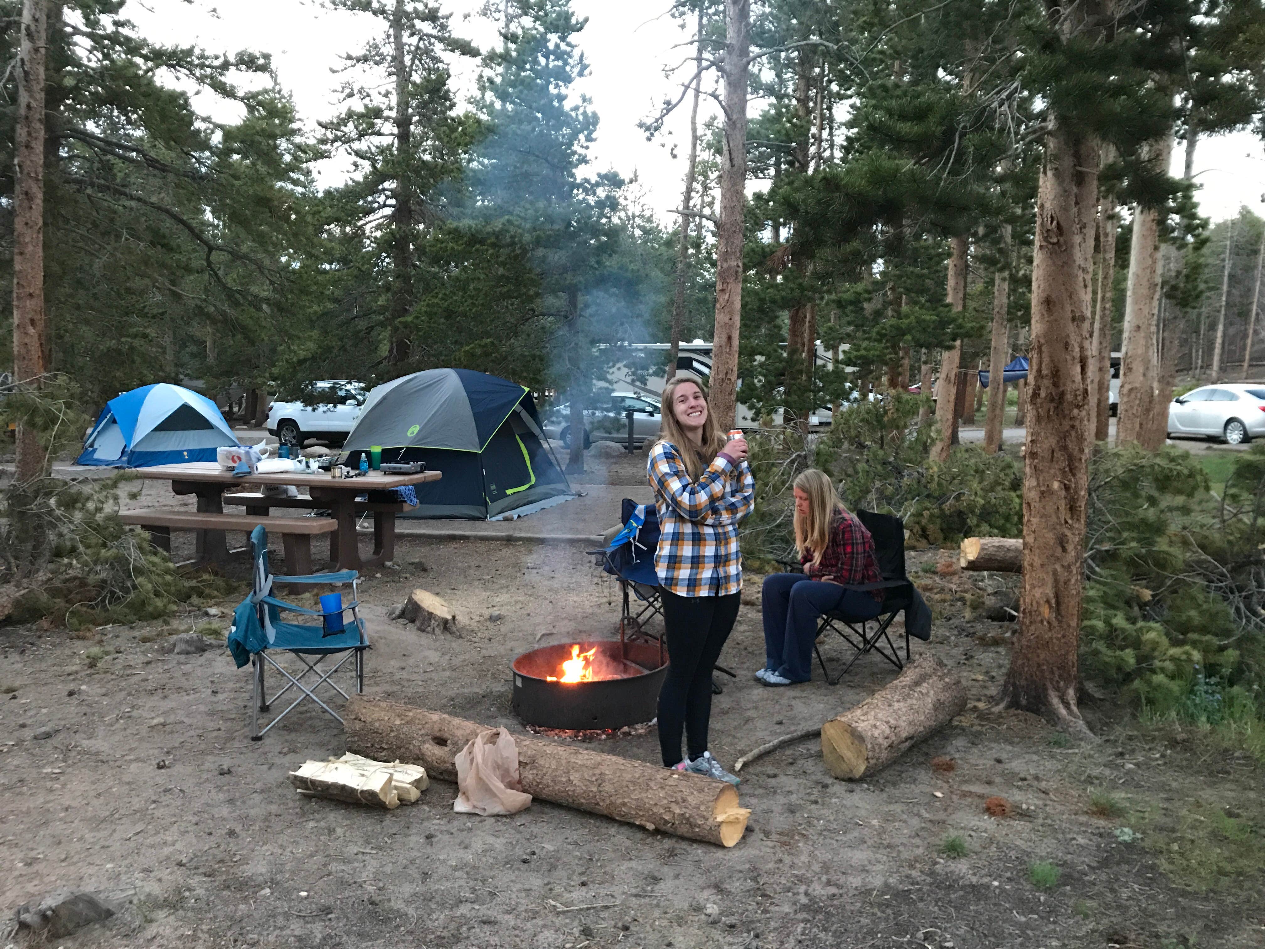 Rachel Y.'s photo at Glacier Basin Campground — Rocky Mountain National Park near Rocky Mountain National Park