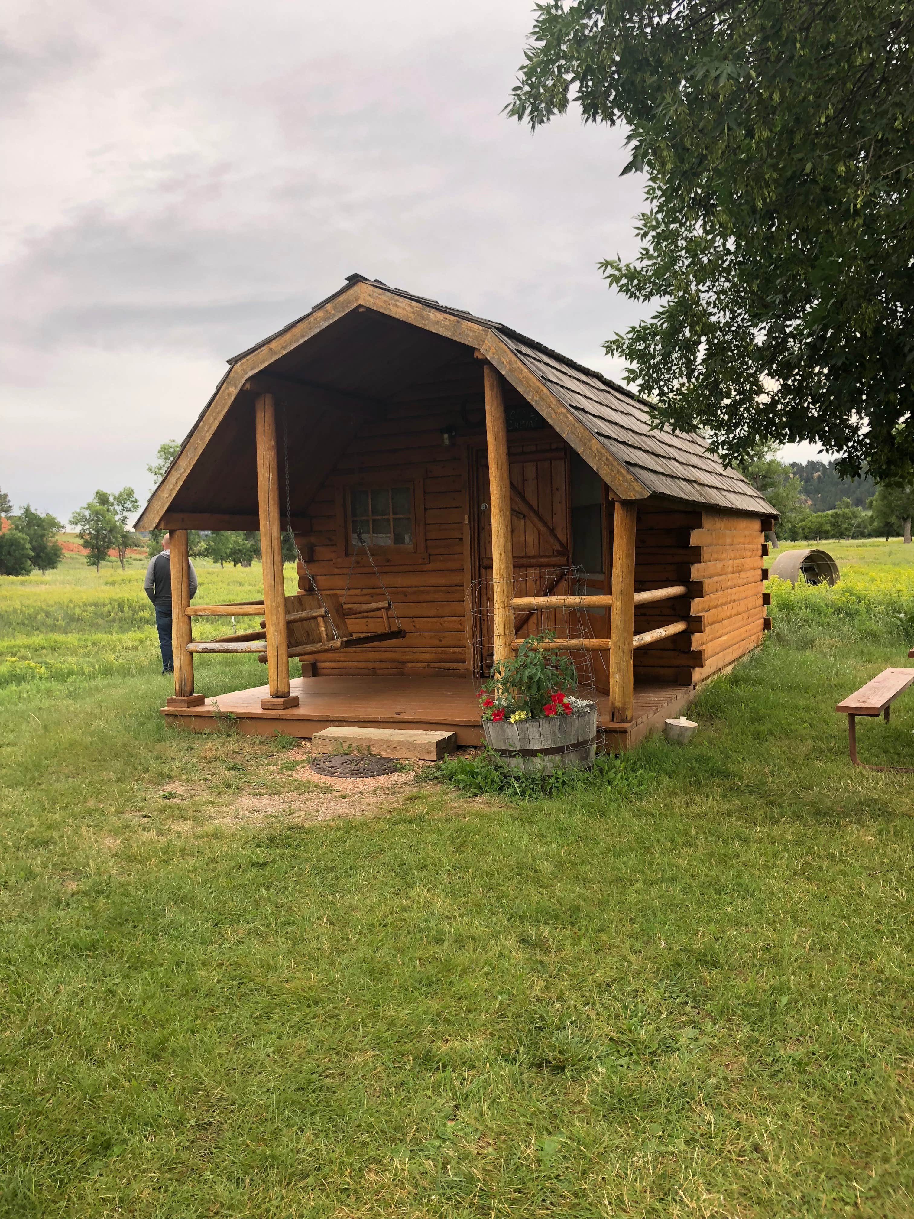 Hannah S.'s photo of a cabin at Devils Tower KOA near Gillette, WY