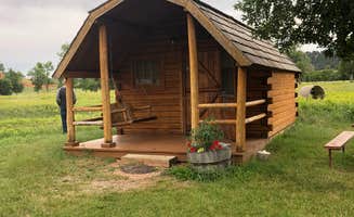 Hannah S.'s photo of a cabin at Devils Tower KOA near Devils Tower National Monument