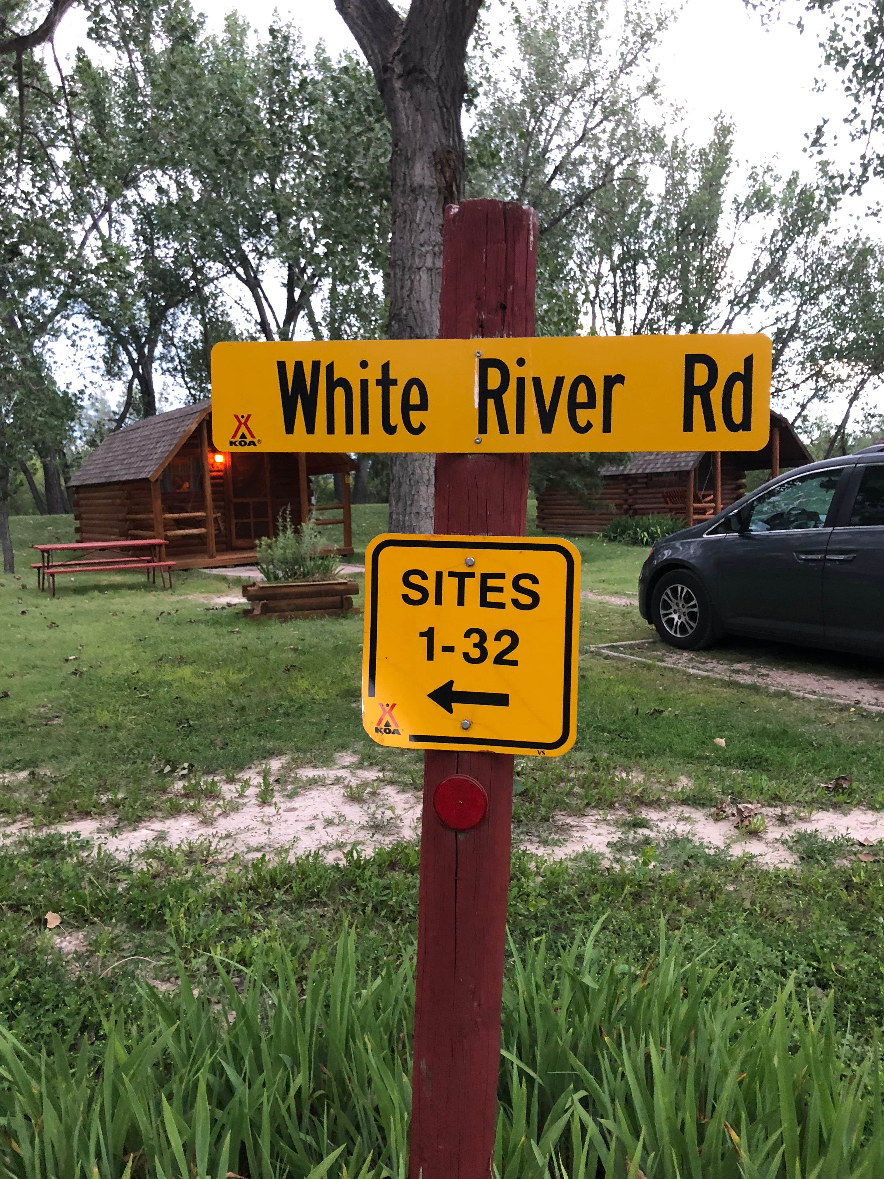 Hannah S.'s photo of a cabin at Badlands / White River KOA near Badlands National Park