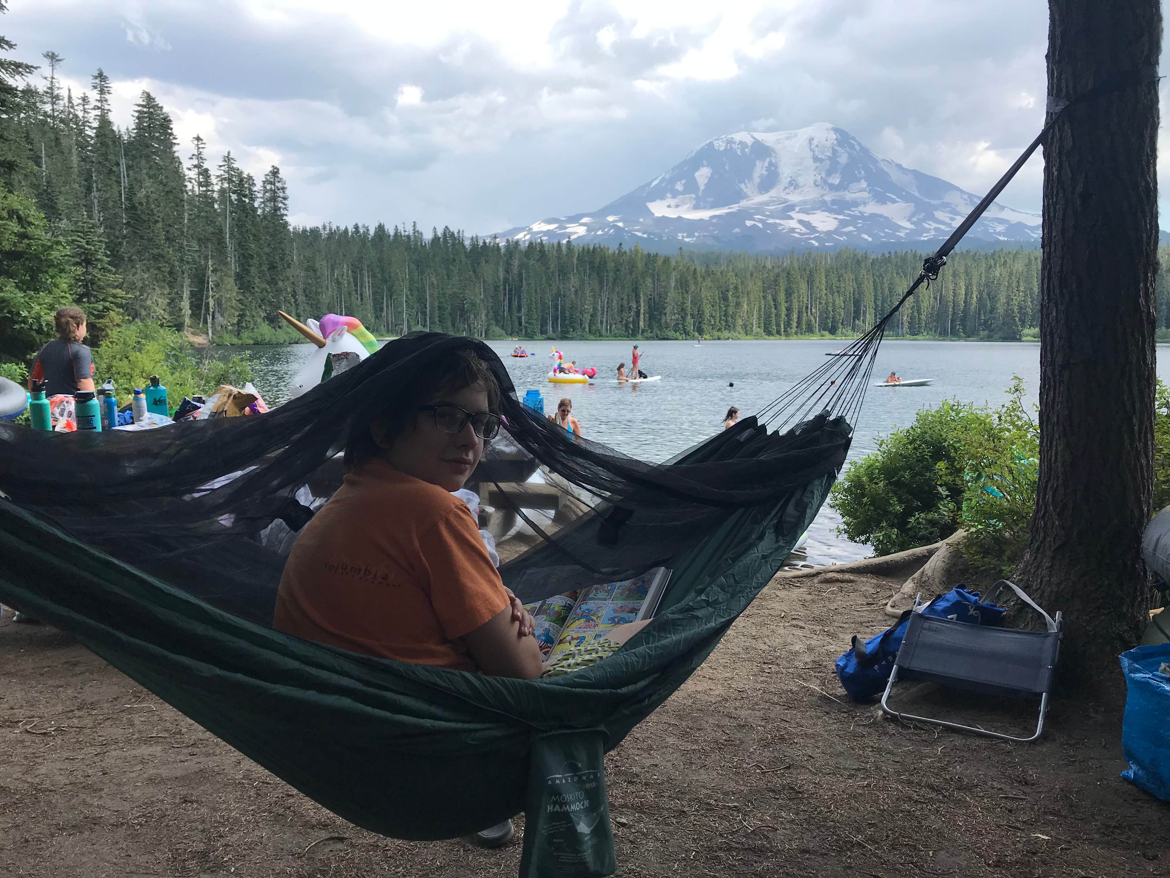 Bek K.'s photo at Takhlakh Lake Campground near Gifford Pinchot National Forest