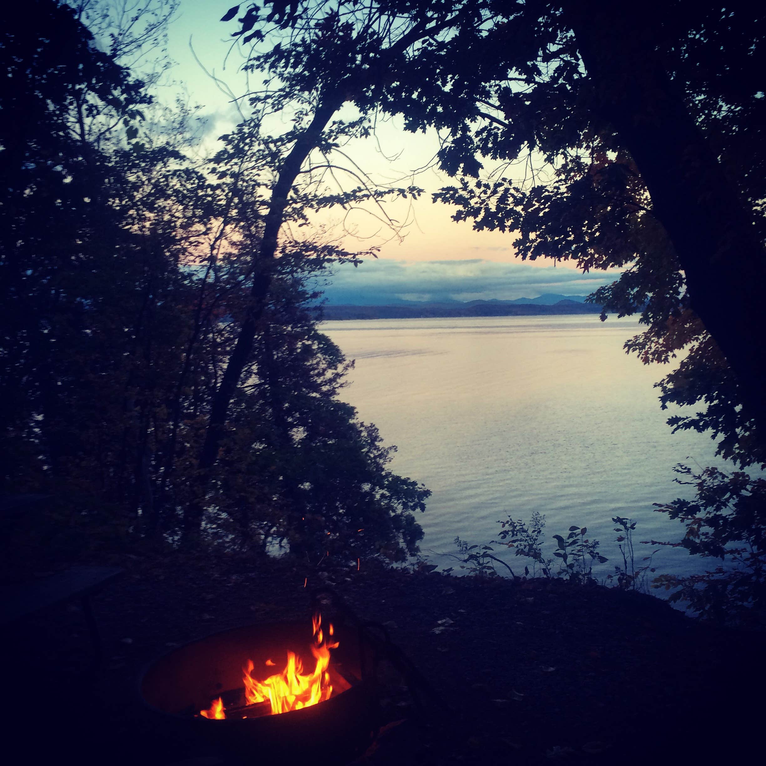 Camper-submitted photo at Grand Isle State Park Campground near Swanton, VT