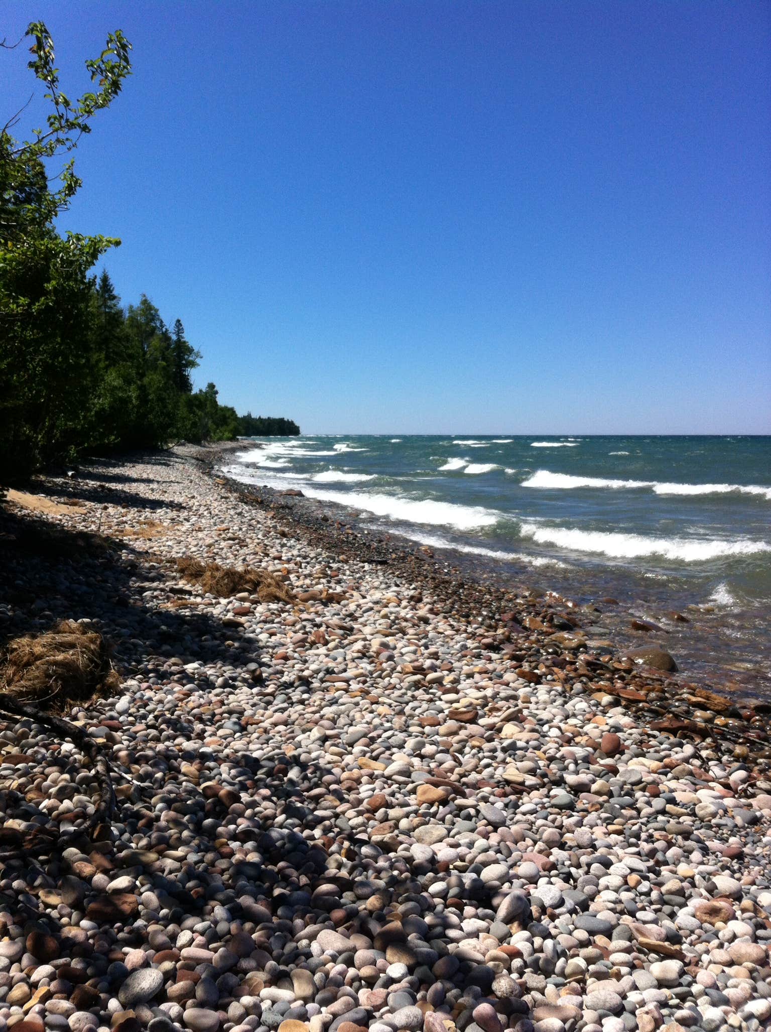 Camper-submitted photo at Au Sable East Backcountry Campsites — Pictured Rocks National Lakeshore near Grand Marais, MI