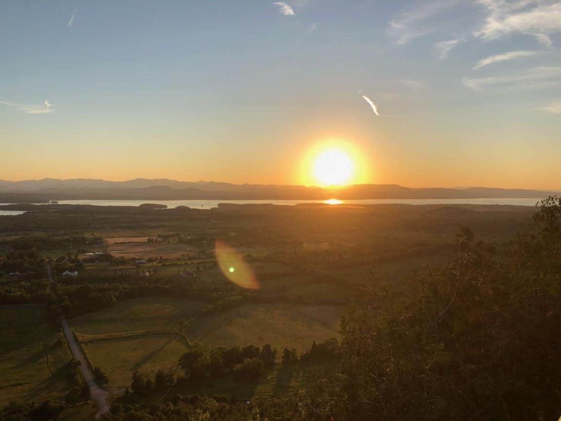 Camper-submitted photo at Mount Philo State Park Campground near Essex Junction, VT