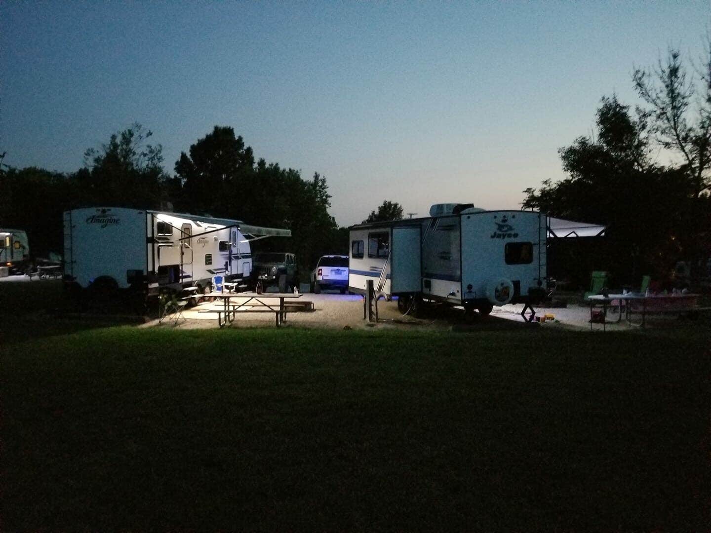 GW C.'s photo of rv camping at Blue Springs Lake Campground near Kansas City, MO