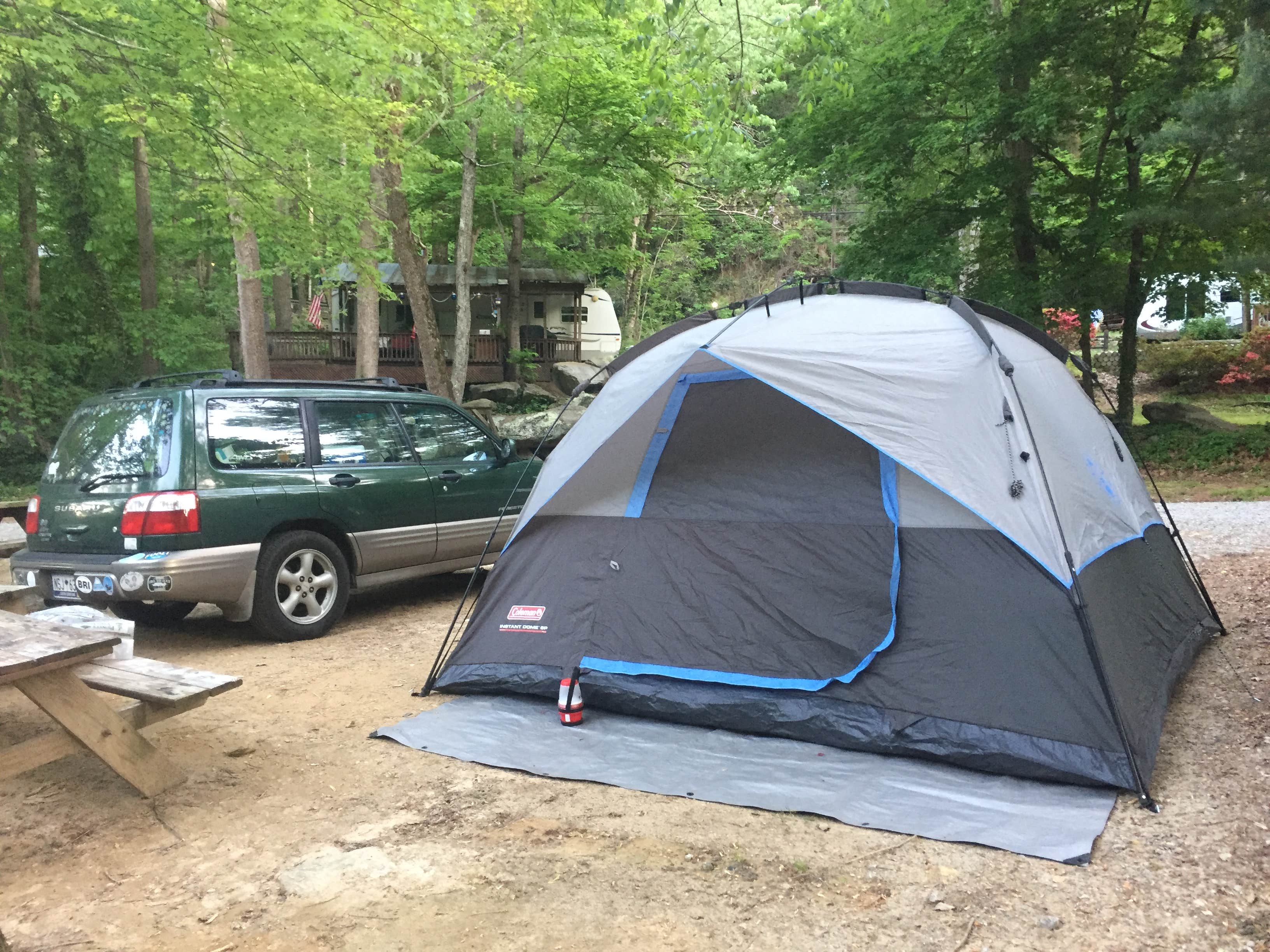 Hickory Nut Falls Family Campground | Chimney Rock, NC