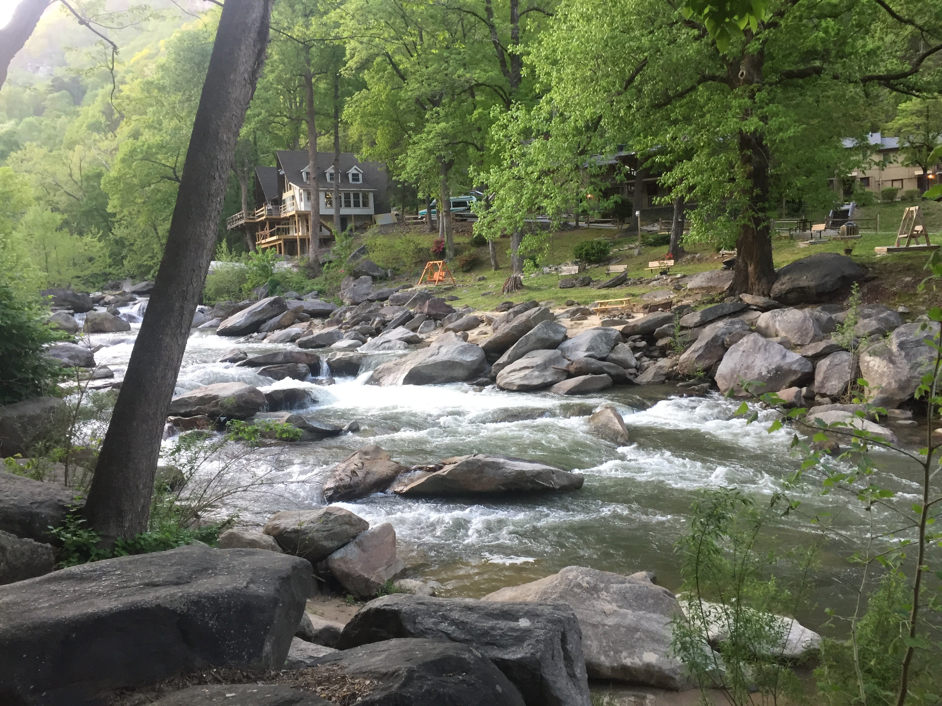 Camper submitted image from Hickory Nut Falls Family Campground - 3