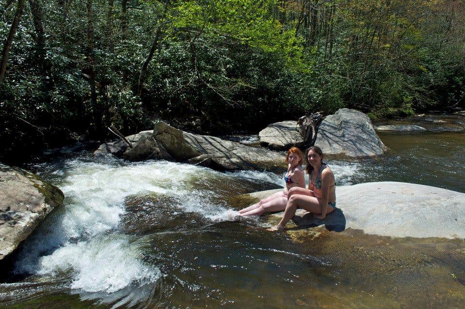 Camper-submitted photo at Boone Fork Campground near Statesville, NC