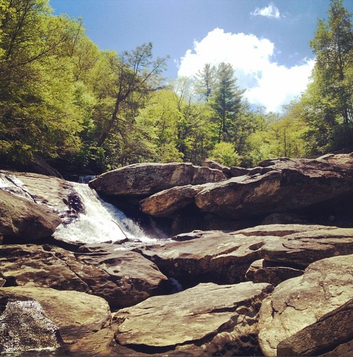 Camper-submitted photo at Boone Fork Campground near Statesville, NC