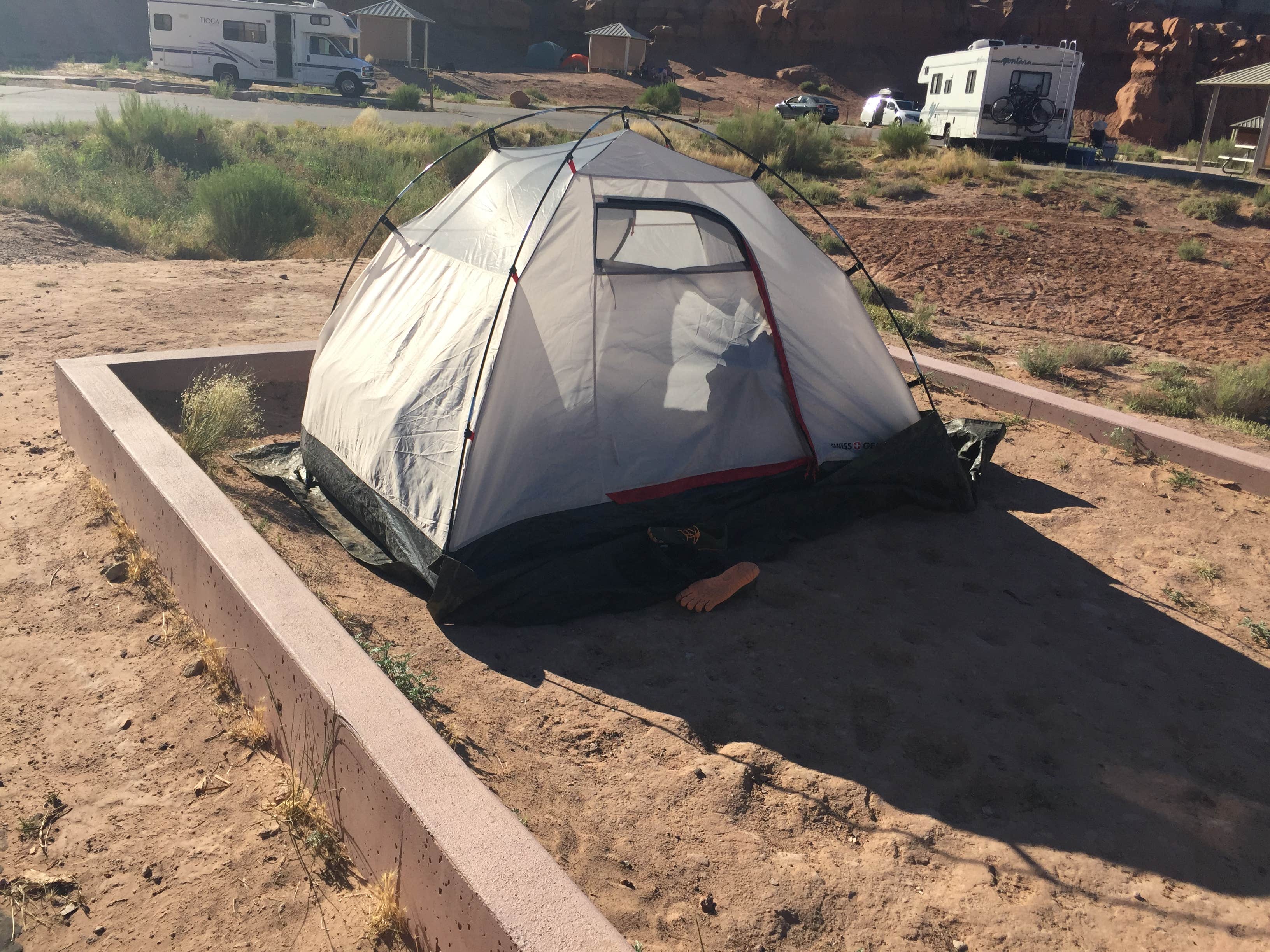 Marian C.'s photo of rv camping at Goblin Valley State Park Campground near Hanksville, UT