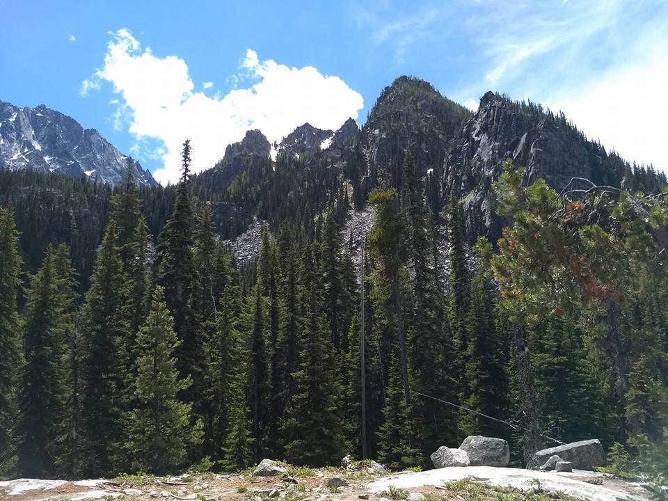 Camper-submitted photo at Colchuck Lake near Cle Elum, WA