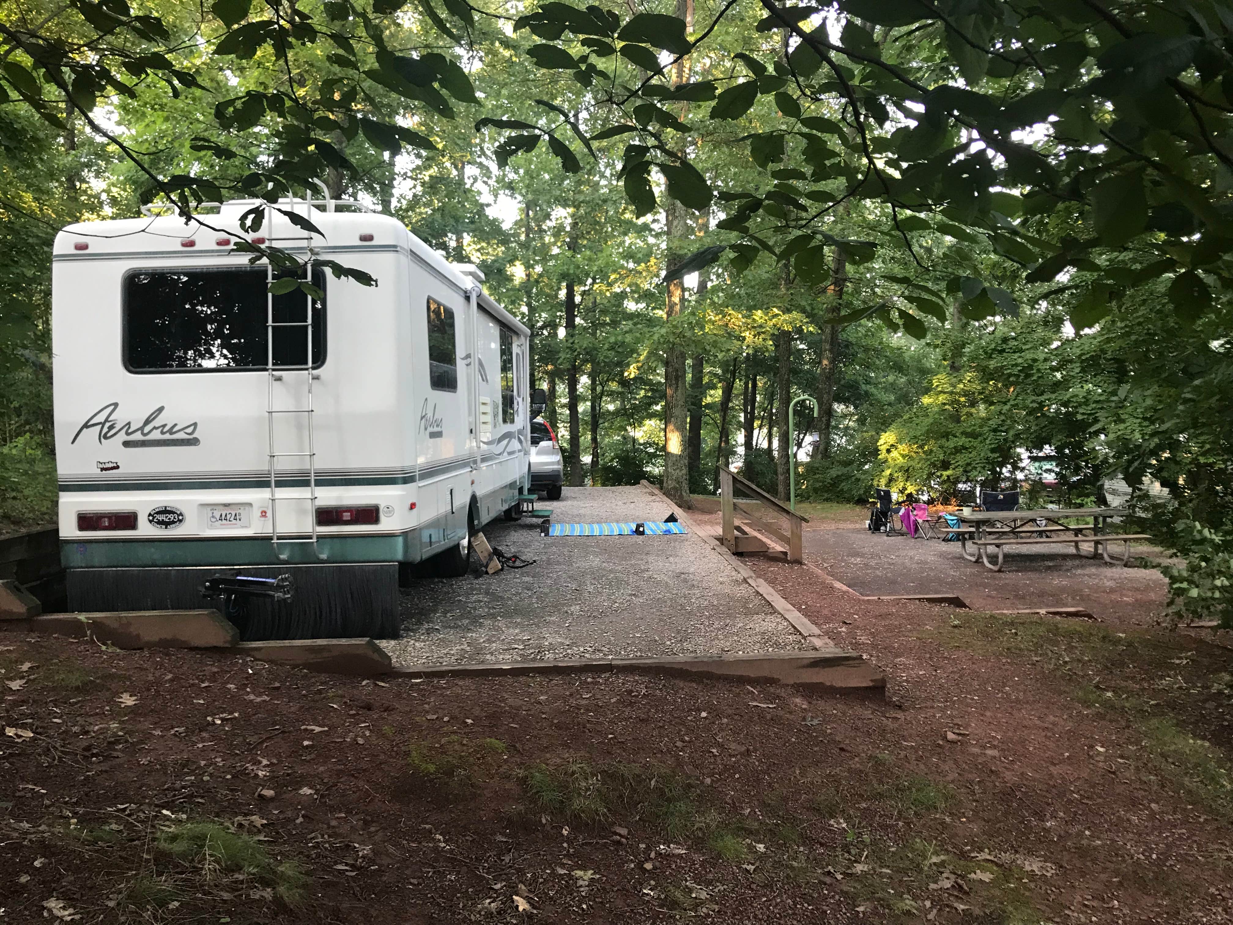 Jennifer D.'s photo of rv camping at Seven Points (PA) near Saxton, PA