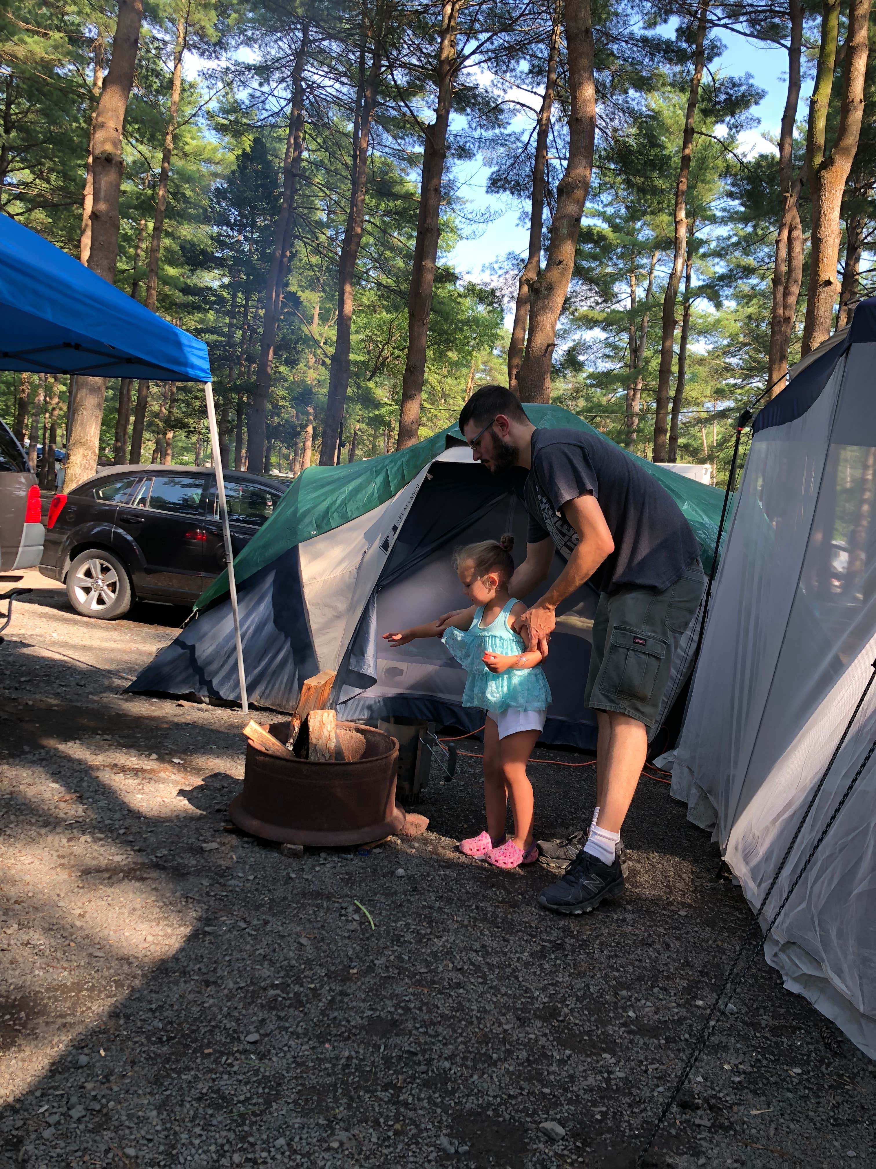 Camper-submitted photo at Knoebels Campground near New Columbia, PA
