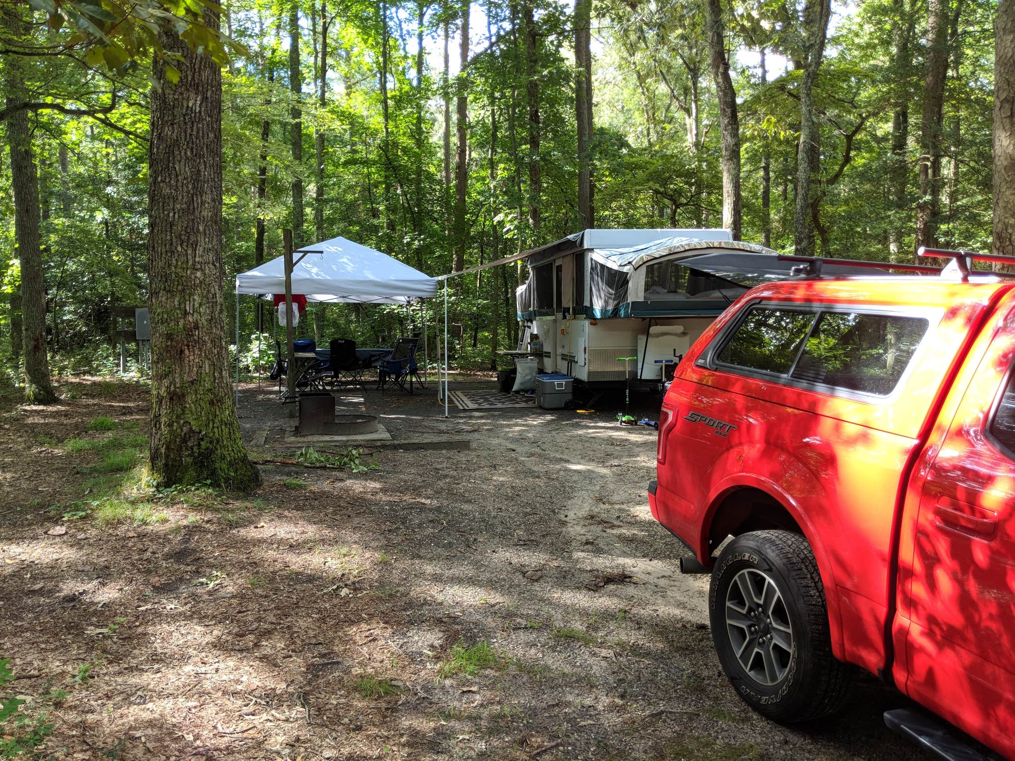 Matt B.'s photo of rv camping at Shad Landing Campground near Assateague Island National Seashore