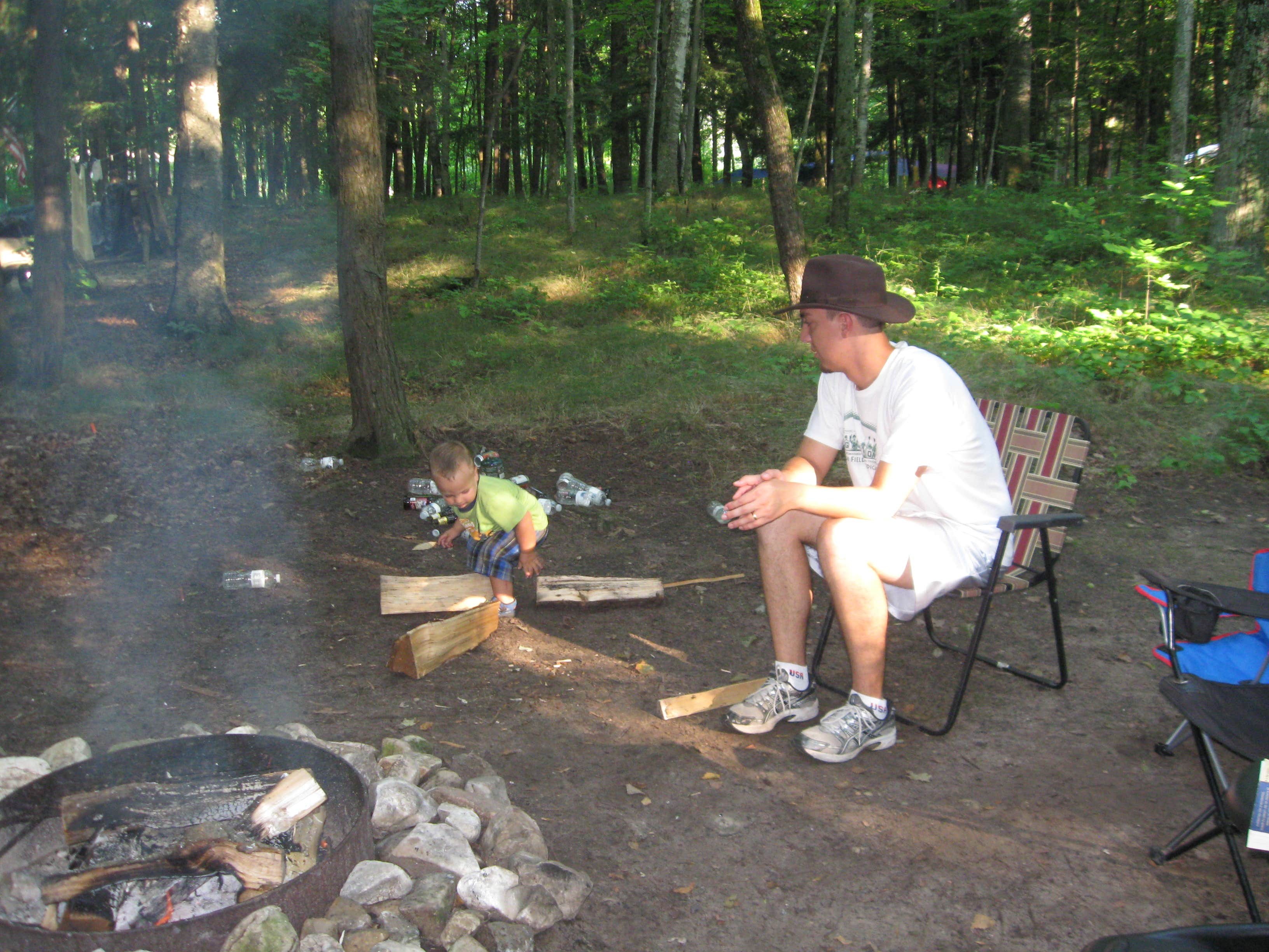 Jimmy P.'s photo at South Nicolet Bay Campground — Peninsula State Park near Ephraim, WI