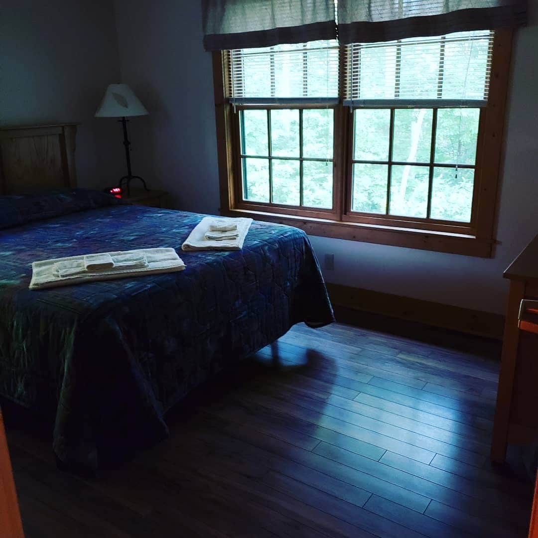 Teresa K.'s photo of glamping accommodations at Natural Tunnel State Park Campground near Ducktown, TN