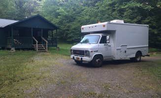 Jessica C.'s photo of rv camping at Quaker Area — Allegany State Park State Park near Shinglehouse, PA