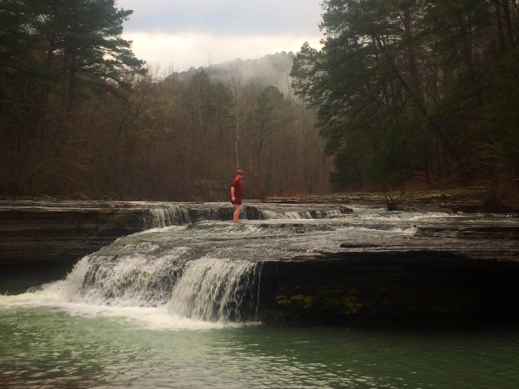 Camper-submitted photo at Haw Creek Falls Camping near Leslie, AR