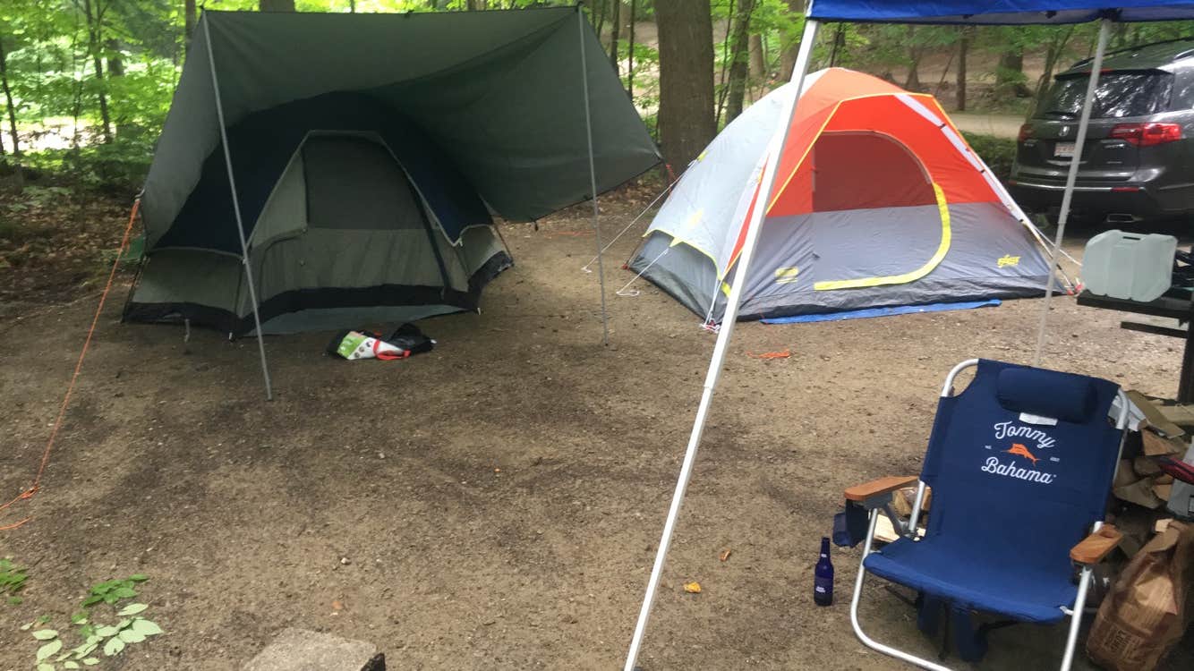 Camper submitted image from Gifford Woods State Park Campground - 3