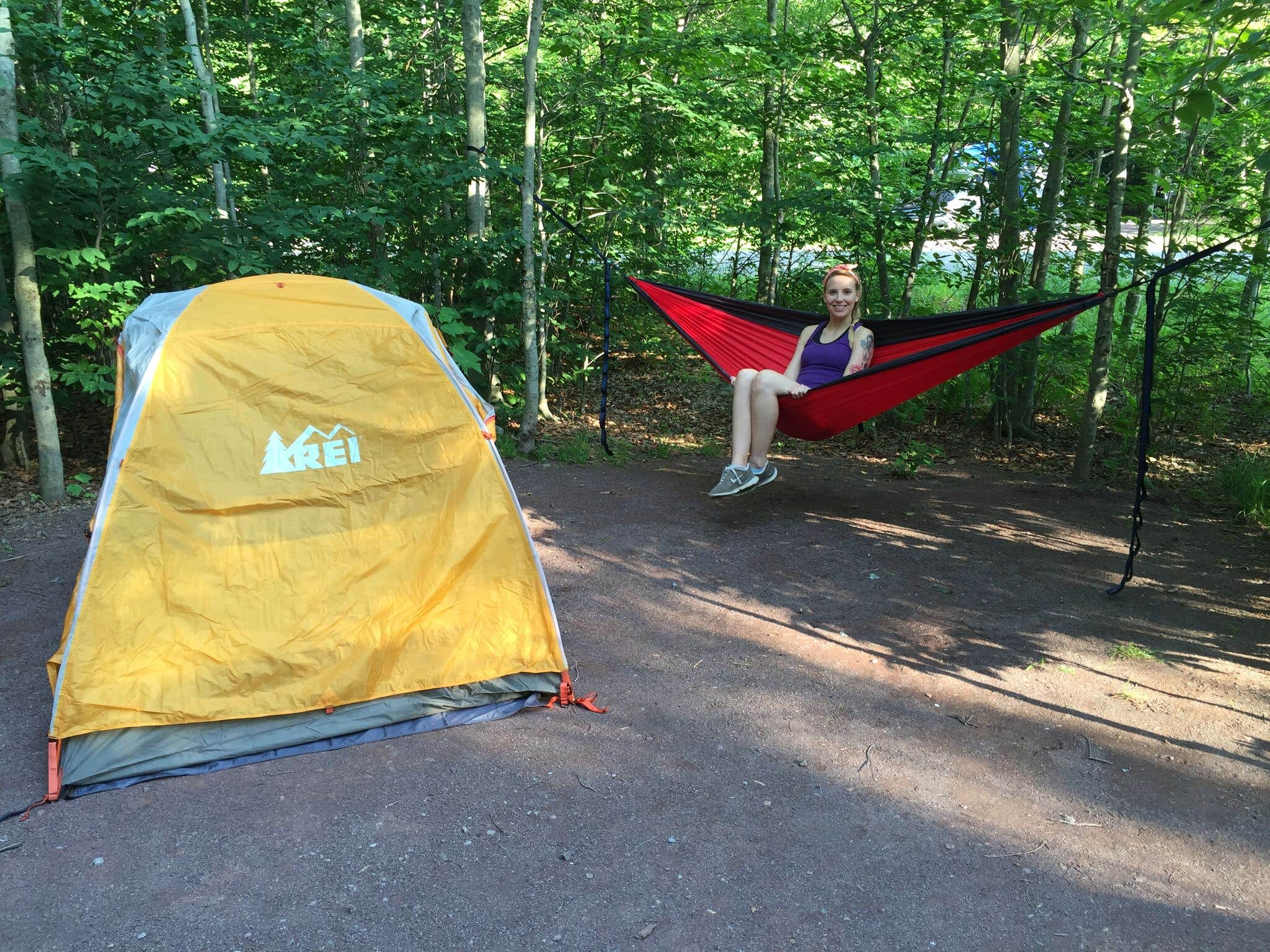 Gina M.'s photo at Ricketts Glen State Park Campground near Dallas, PA