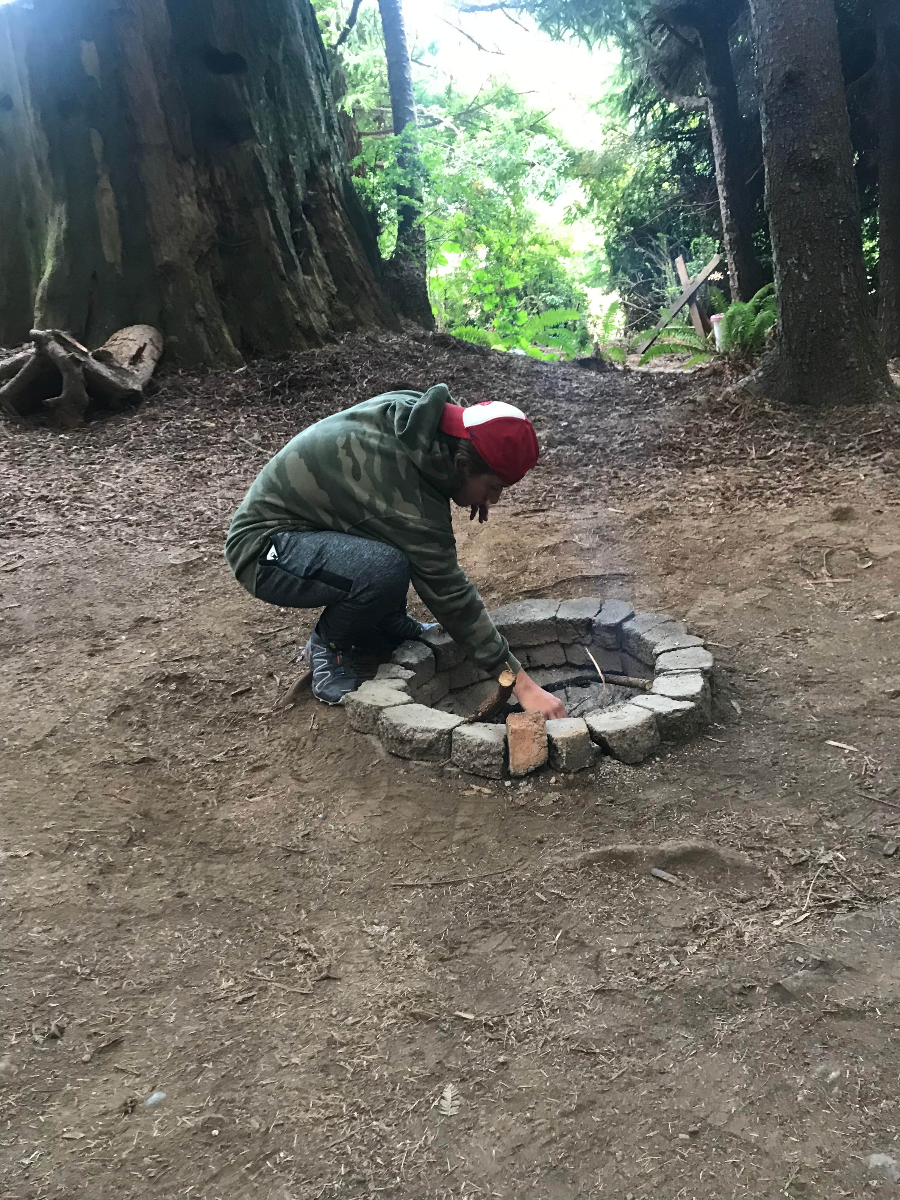 Camper-submitted photo at Emerald Forest Cabins & RV near Blue Lake, CA