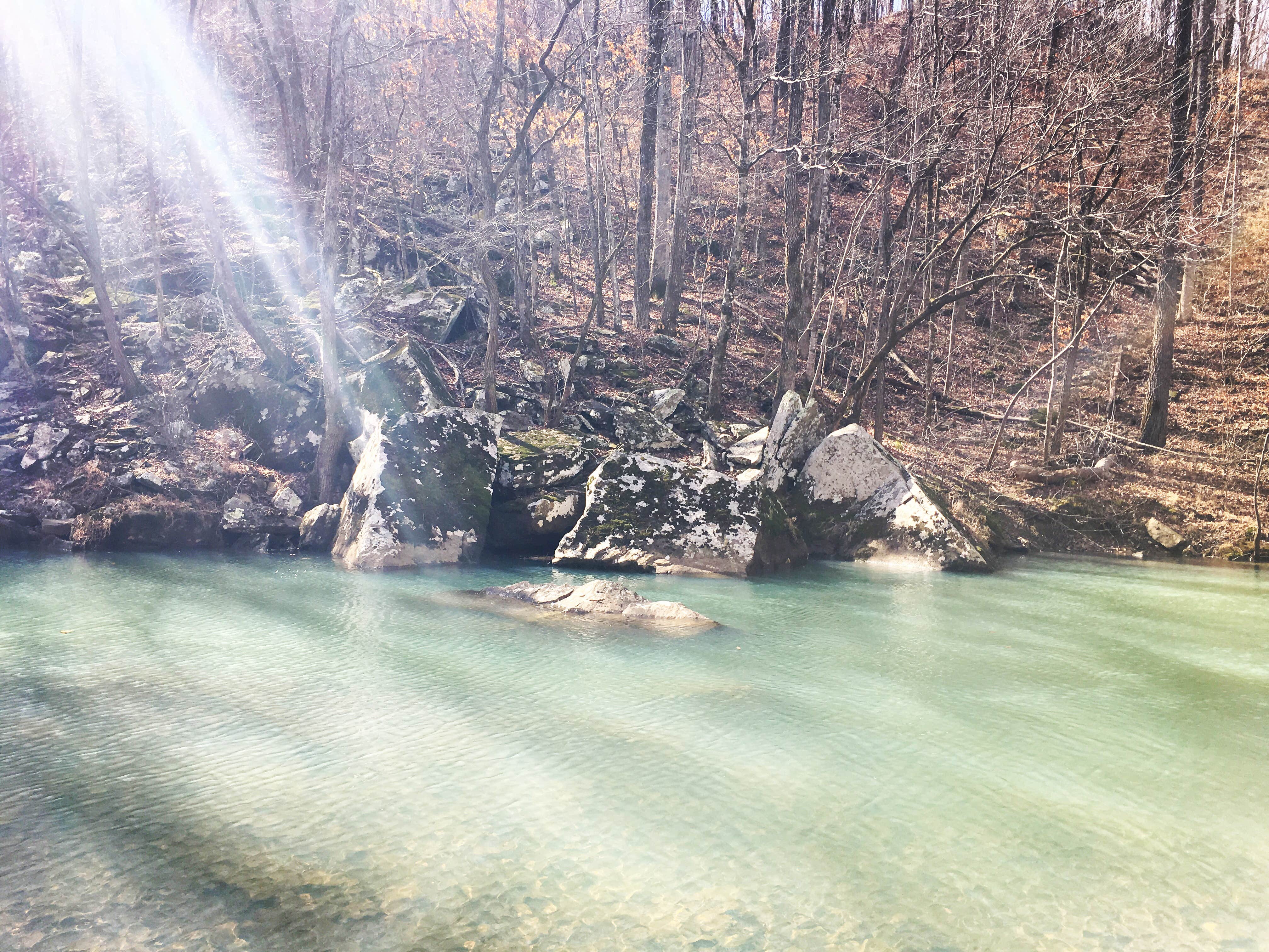 Camper submitted image from Richland Creek Recreation Area - 3