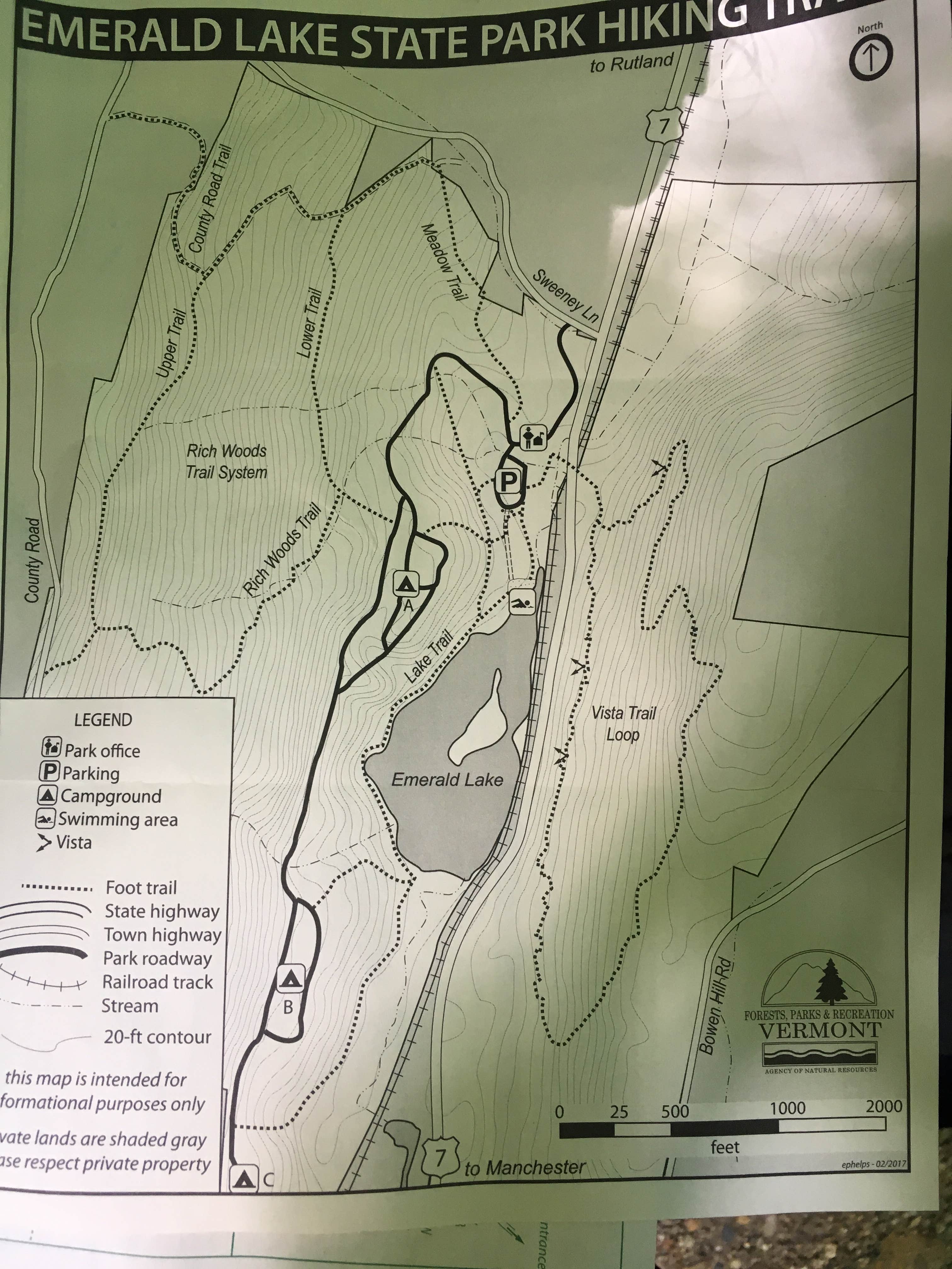 Camper-submitted photo at Emerald Lake State Park Campground in Vermont