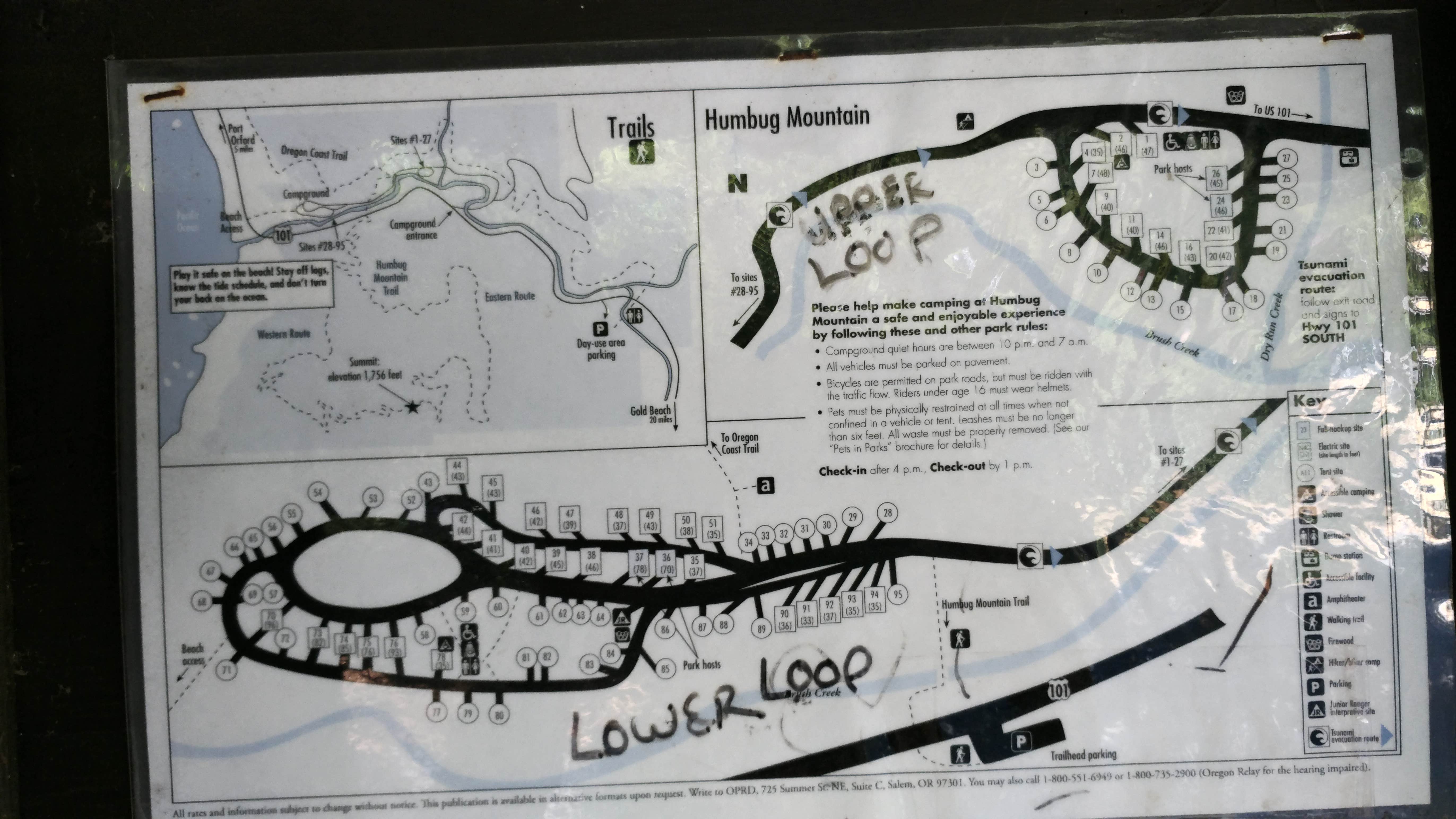 Camper-submitted photo at Humbug Mountain State Park Campground near Agness, OR