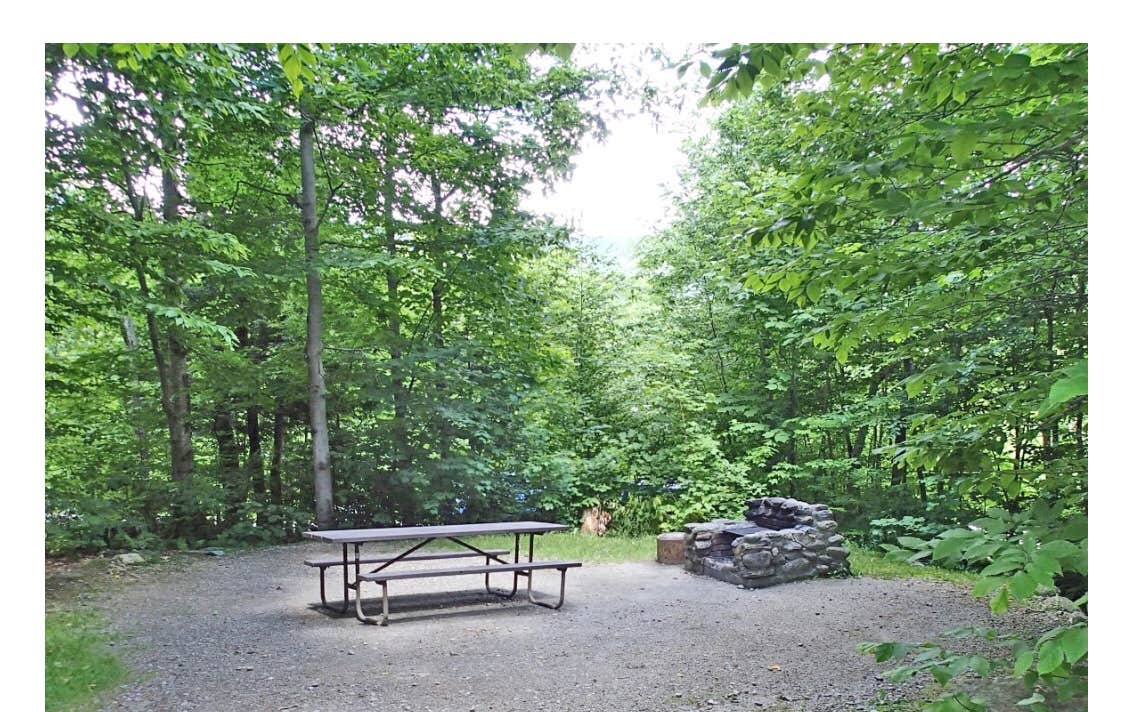 Camper-submitted photo at Smugglers Notch State Park Campground near Barre, VT
