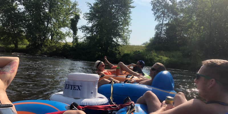 Camper submitted image from Wolf River Campgrounds