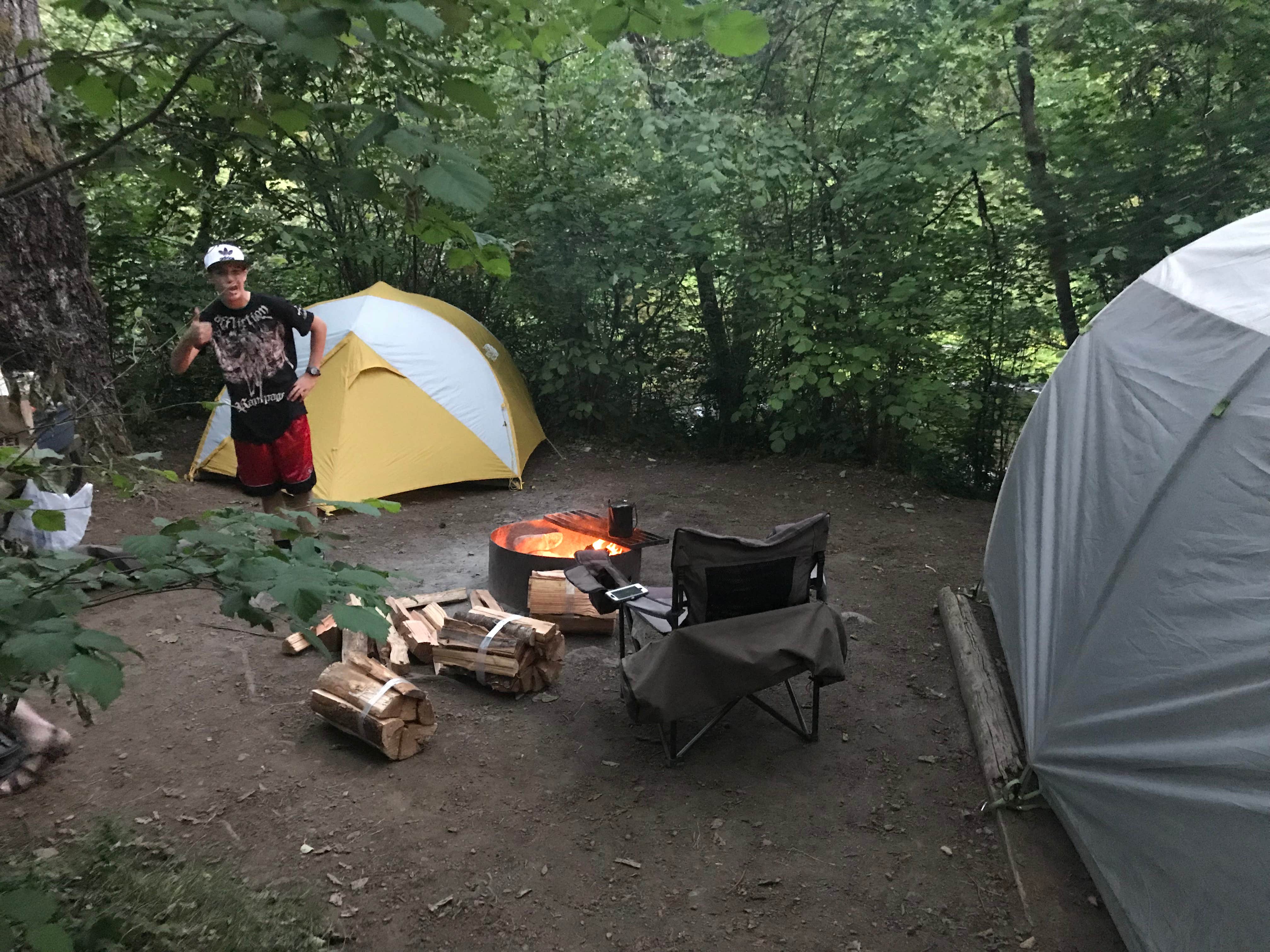 Josh W.'s photo at Sunset Falls Campground near Vancouver, WA
