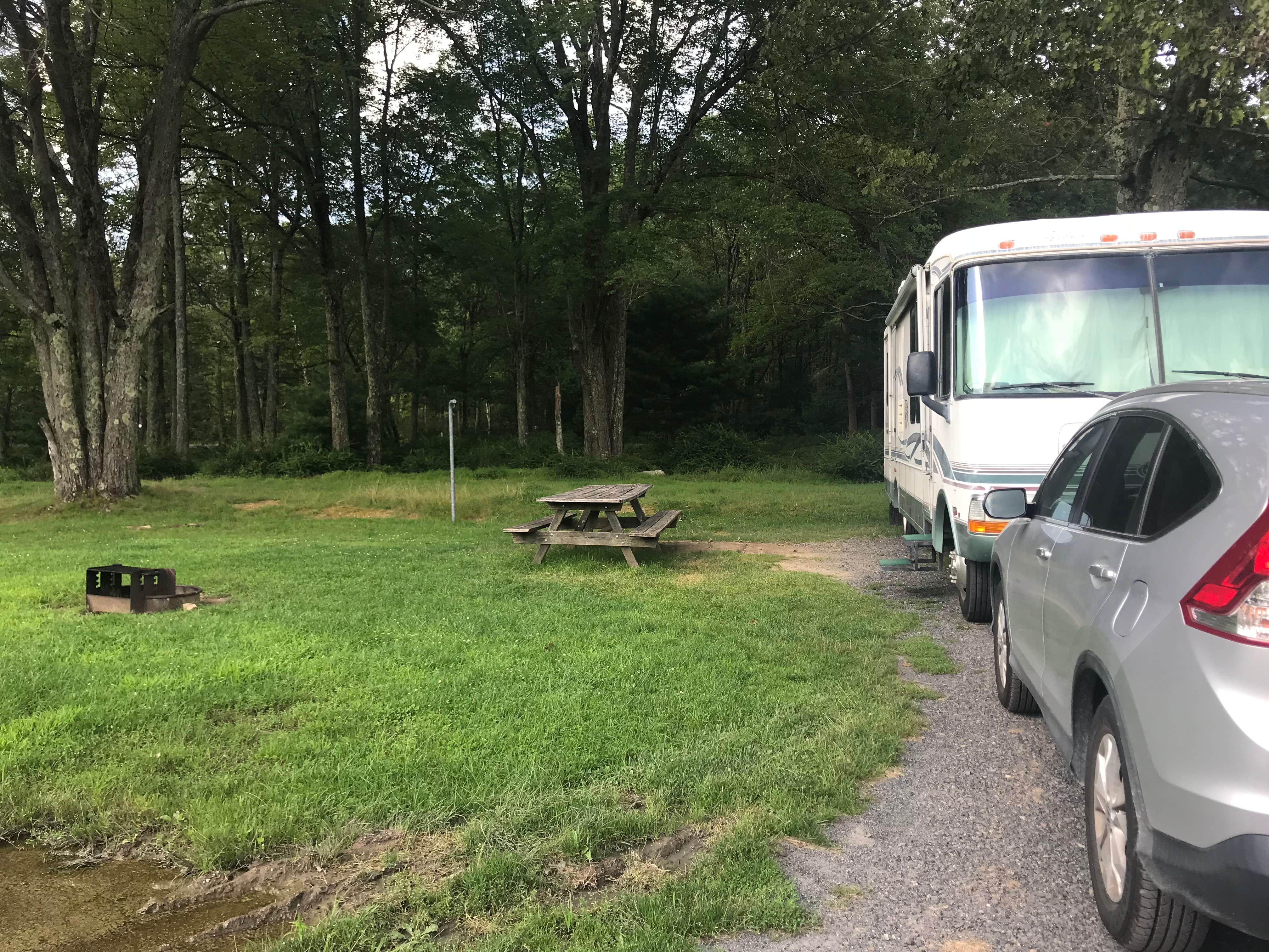 Jennifer D.'s photo of rv camping at Hickory Run State Park Campground near Cranberry, PA