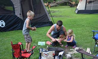 Camping near Letchworth State Park Campground: Four Winds Campground, Portageville, New York