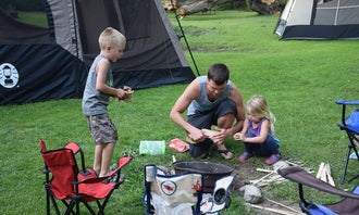 Camping near Houghton / Letchworth KOA: Four Winds Campground, Portageville, New York