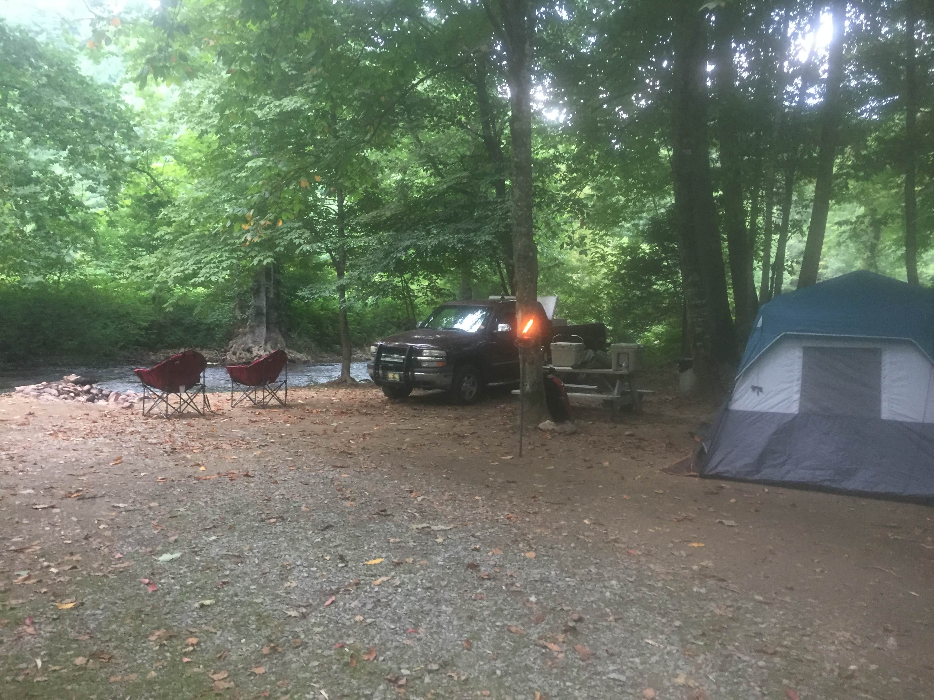 Camper submitted image from Helton Creek Campground - 2