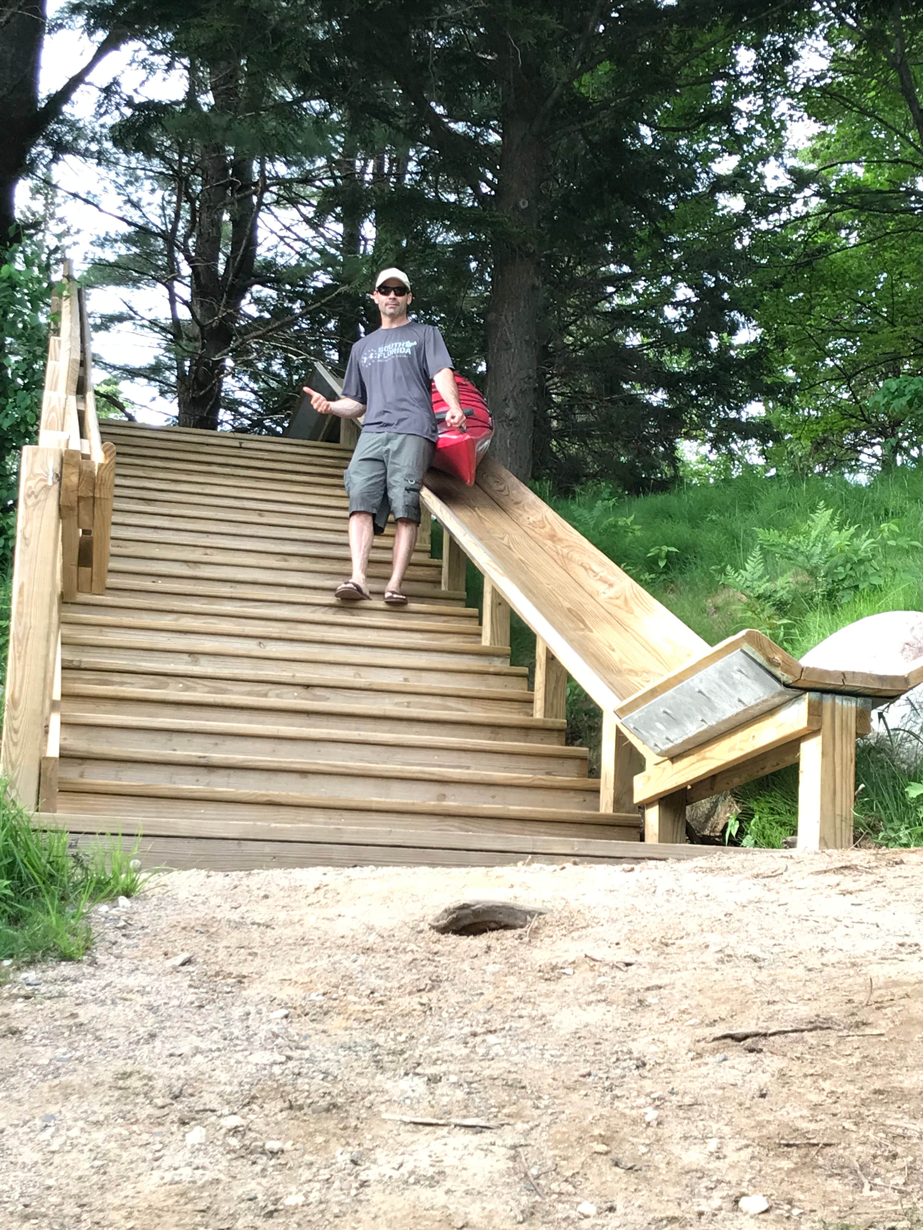 Camper-submitted photo at Rivermouth Modern Campground — Tahquamenon Falls State Park in Michigan