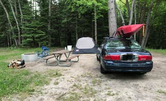 Lisa P.'s photo at Rivermouth Modern Campground — Tahquamenon Falls State Park near Eckerman, MI