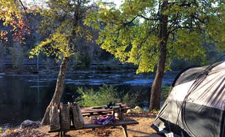 Olivia R.'s photo of tent camping at French Broad River Area near Church Hill, TN