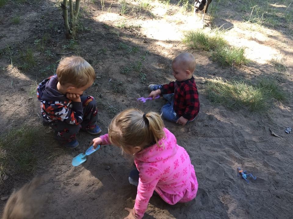 The kids liked the dirt, us not so much.