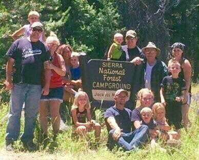 Someone stole this sign later that day - one of the loud campers by us. 