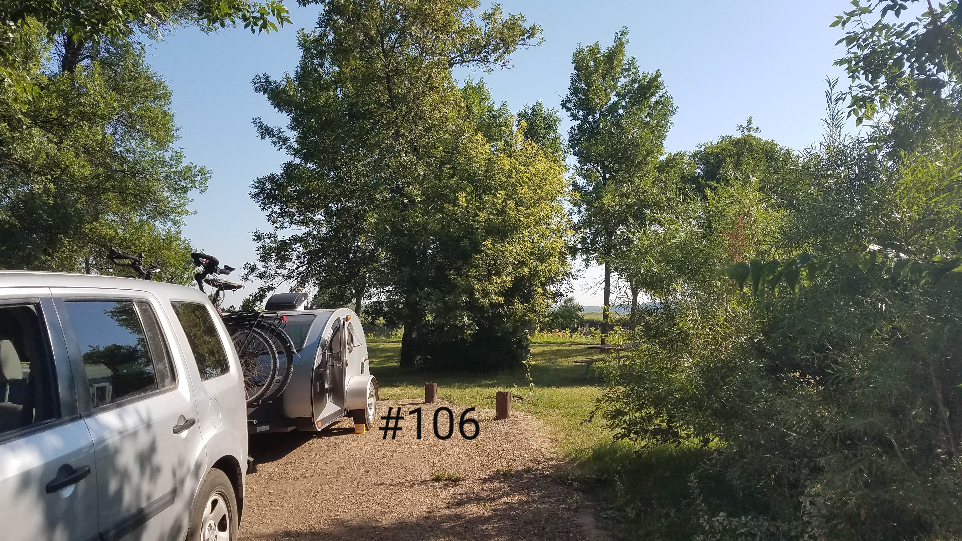 Mary S.'s photo of rv camping at Fort Abraham Lincoln State Park Campground near Washburn, ND