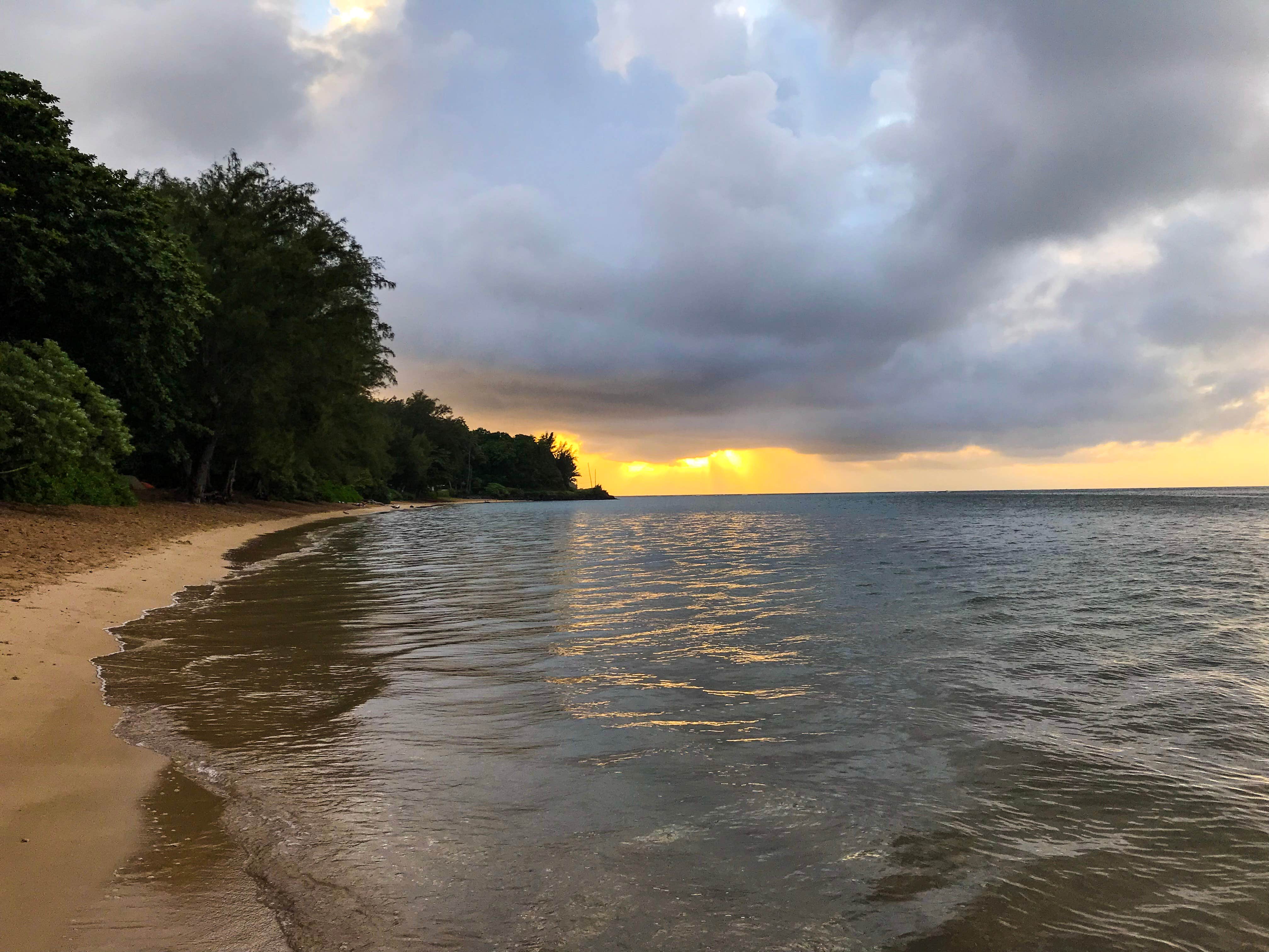 Camper-submitted photo at Anini Beach Park in Hawaii